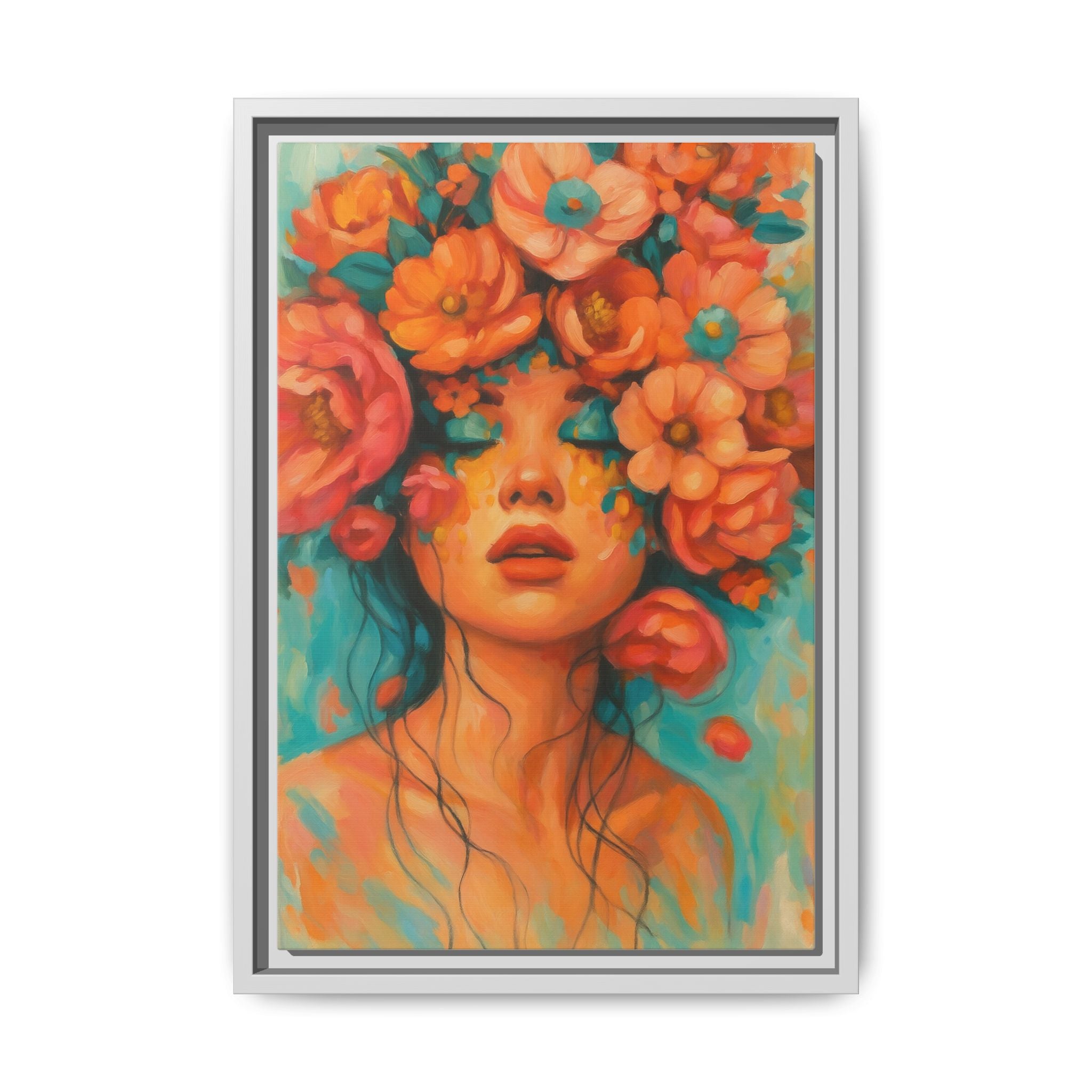 Floral Hair Pink Flowers