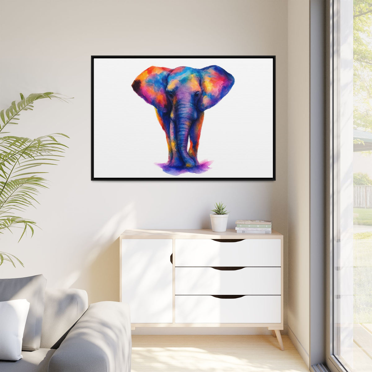 Color Splash Elephant