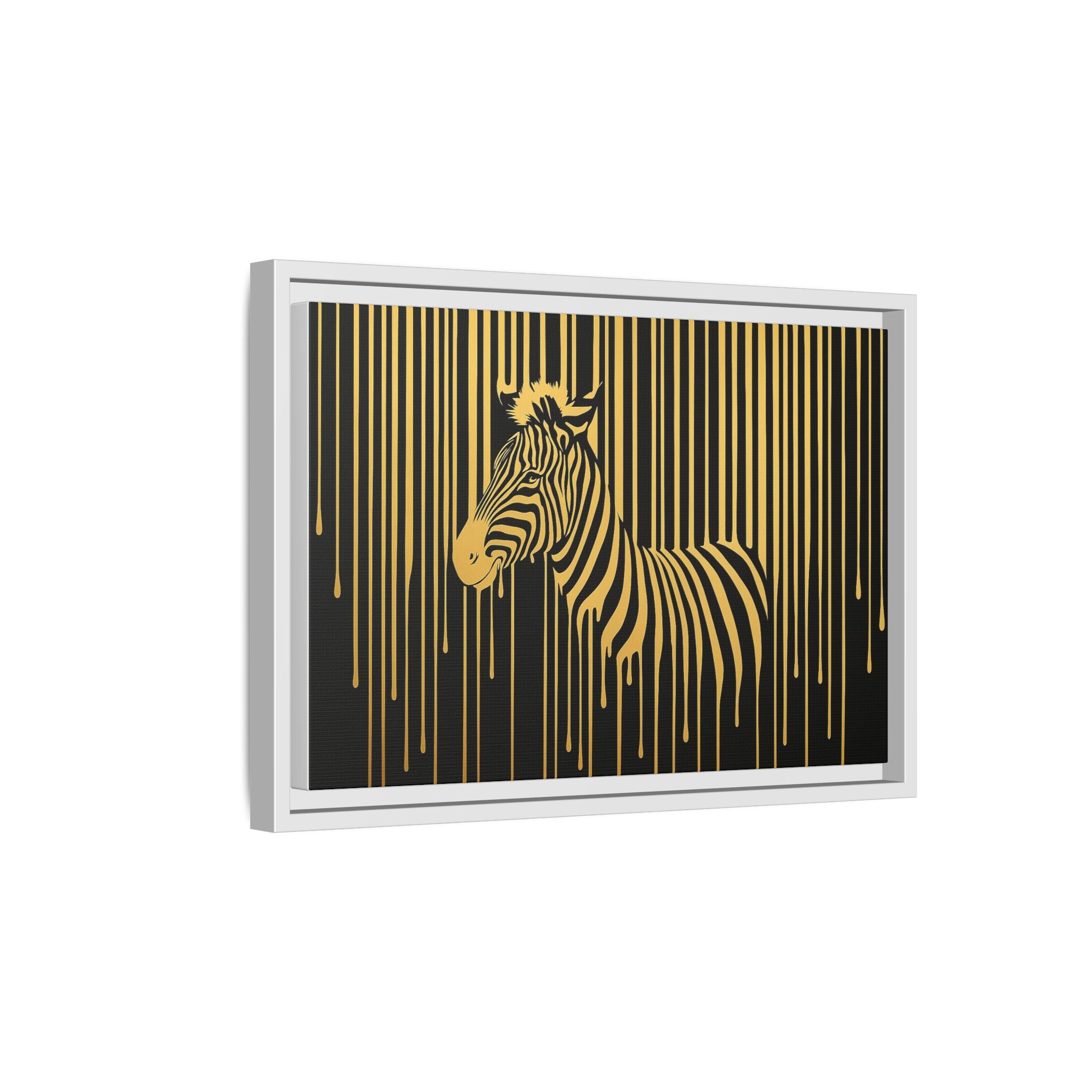 Gold Dripping Zebra