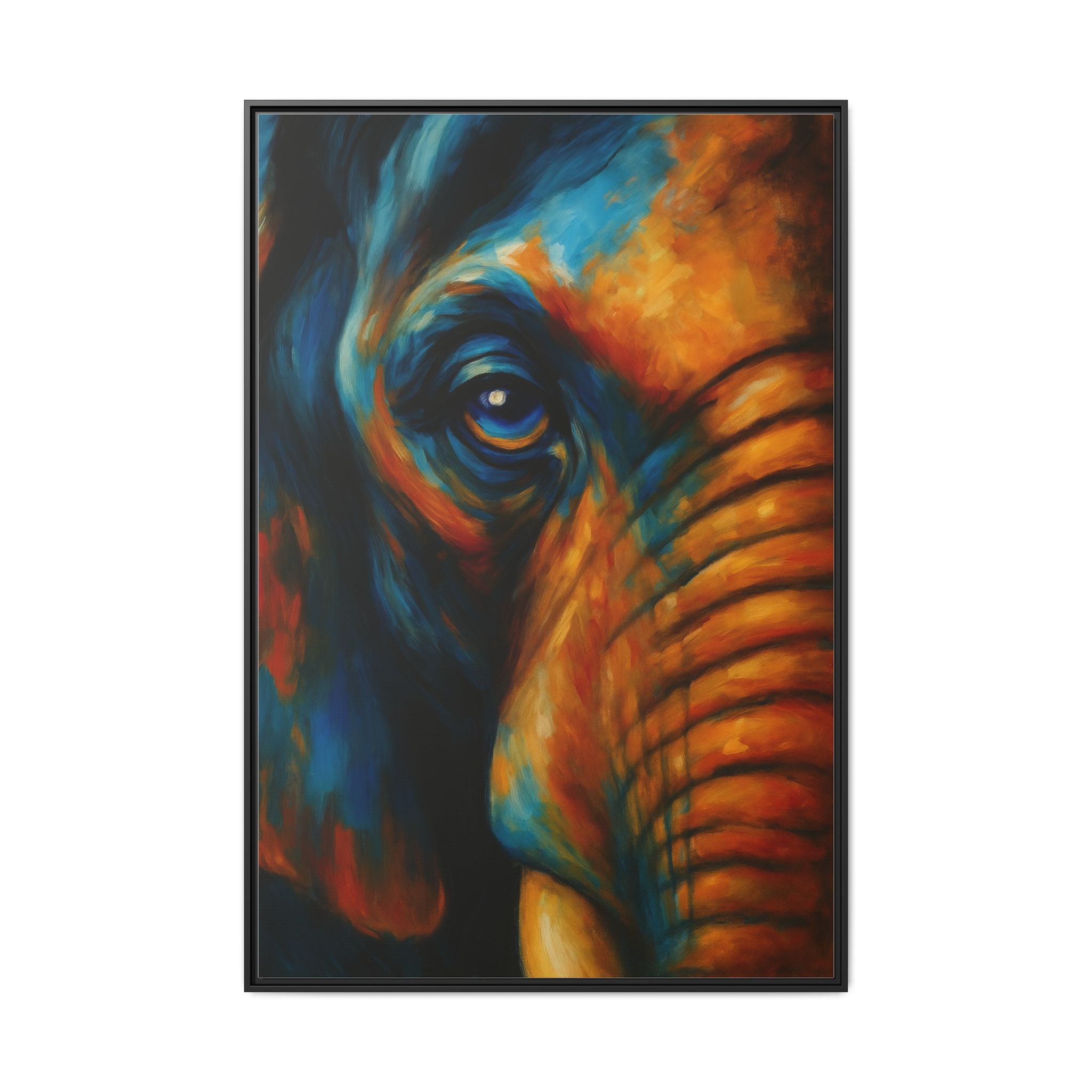 Majestic Elephant Gaze