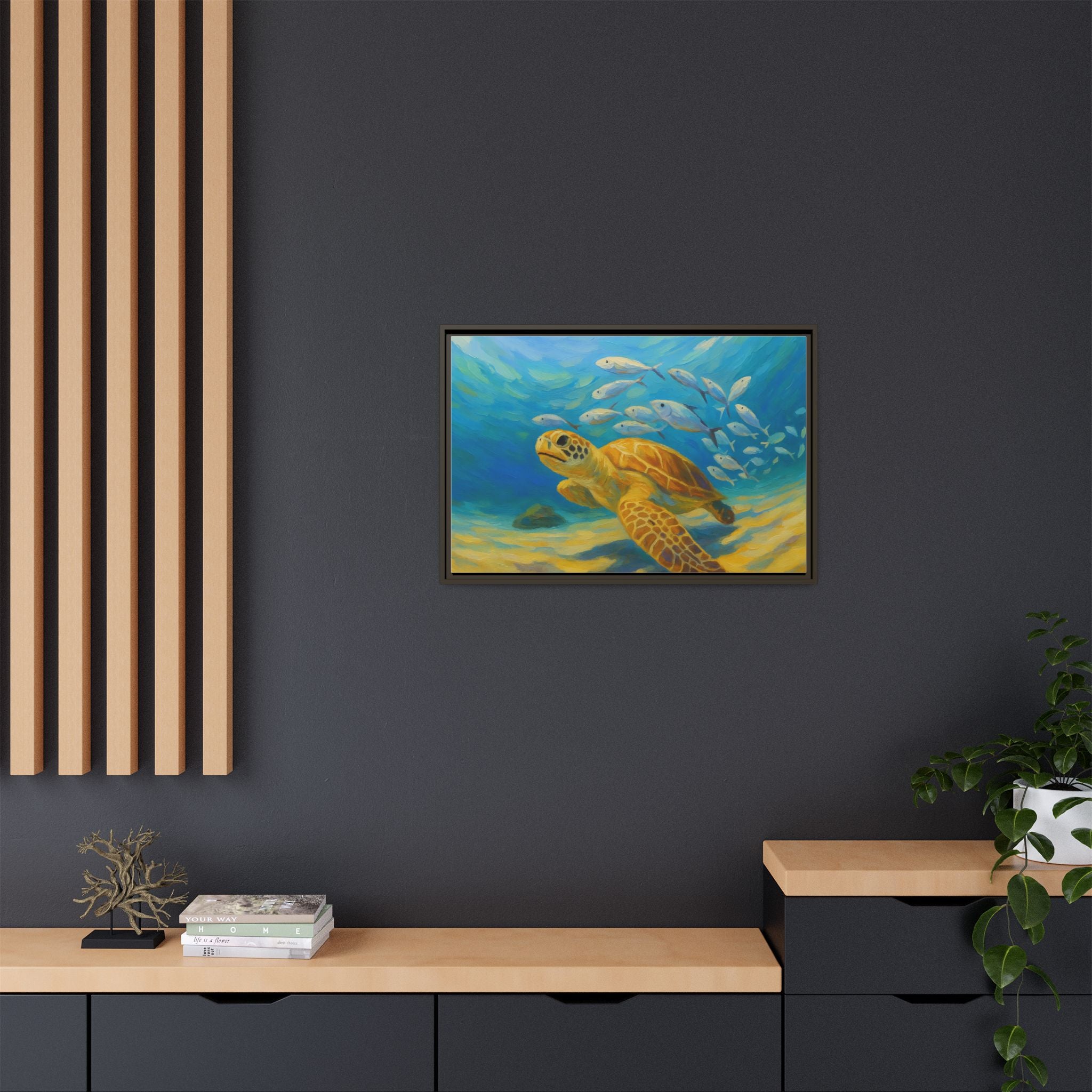 Underwater Sea Turtle life