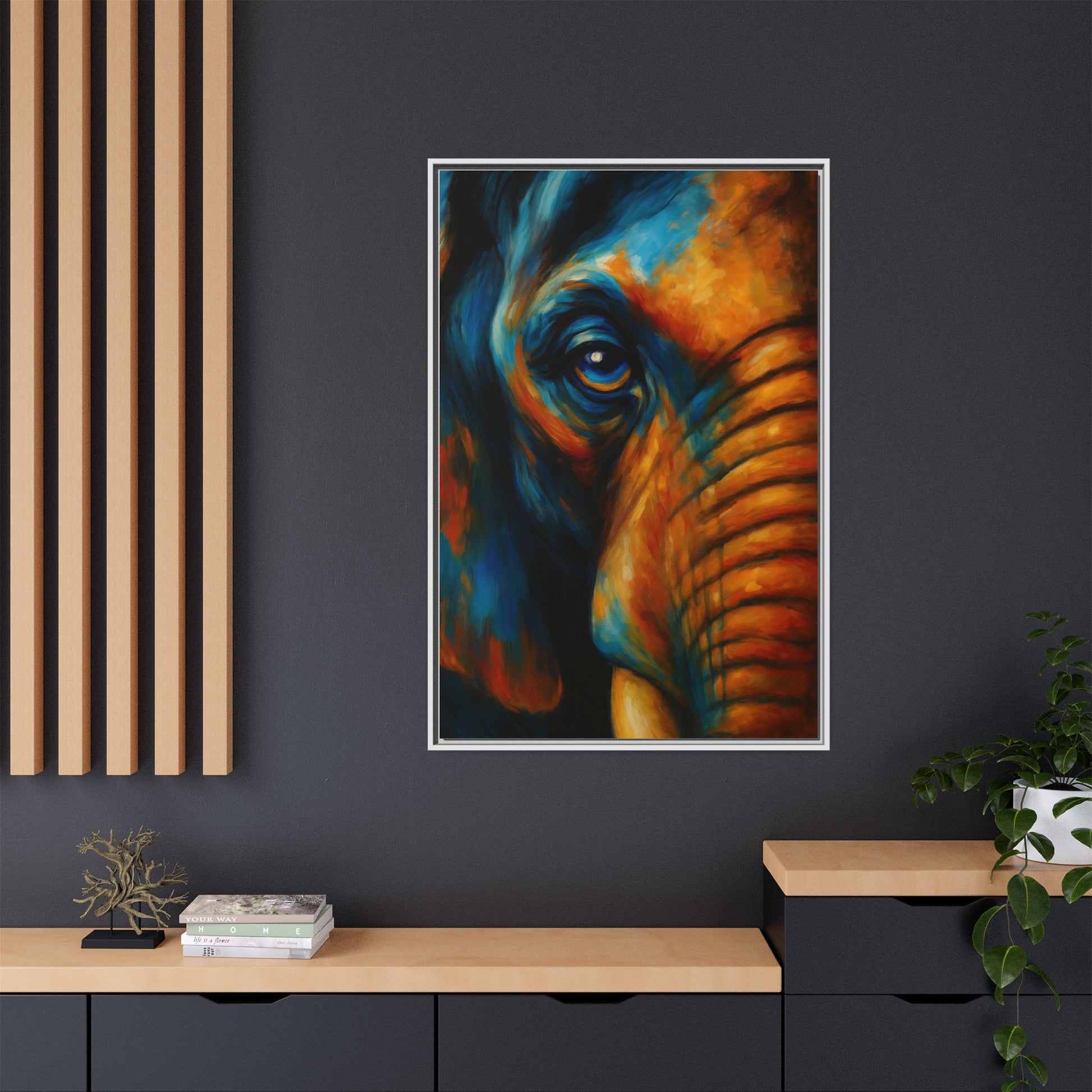 Majestic Elephant Gaze
