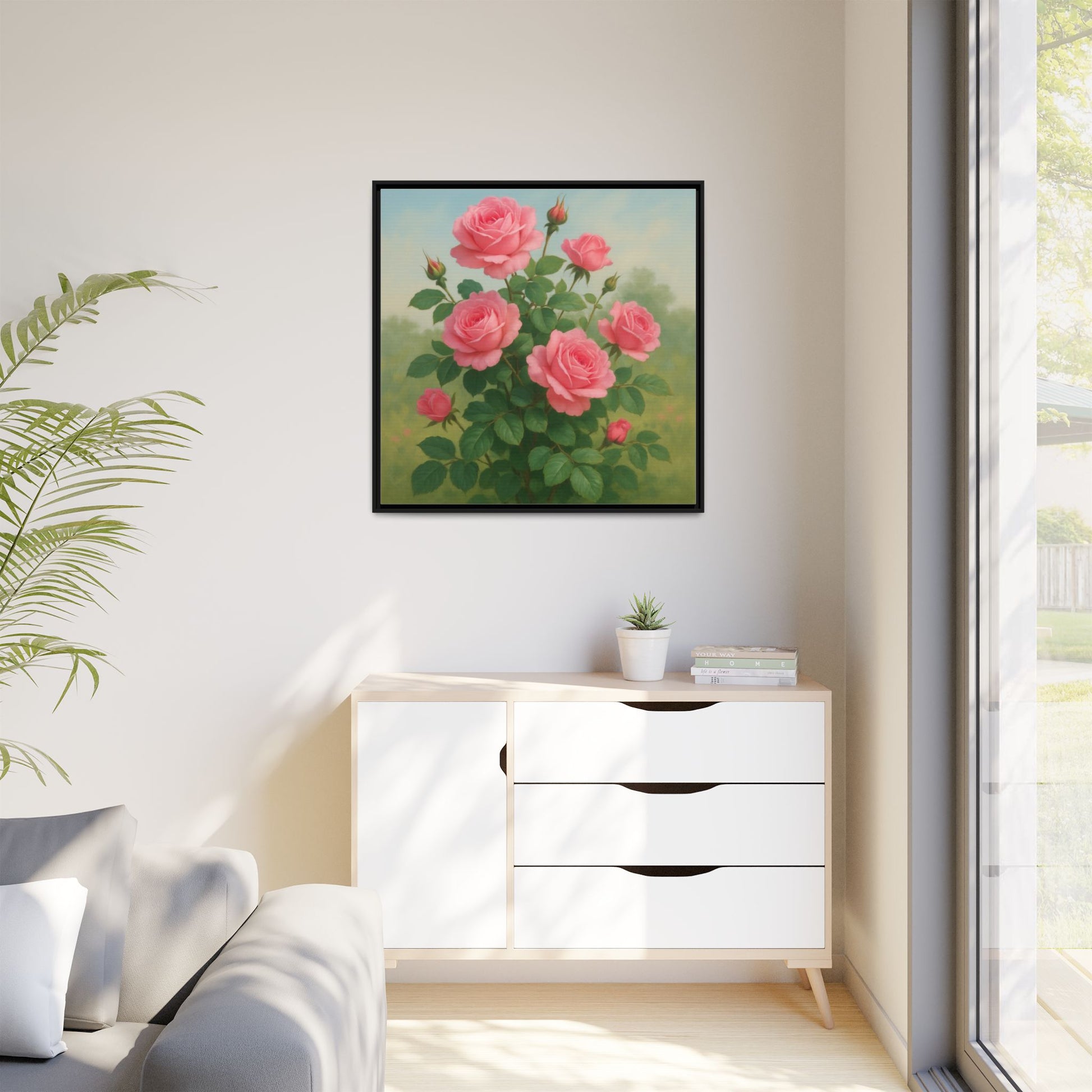 Pink Flower Bush
