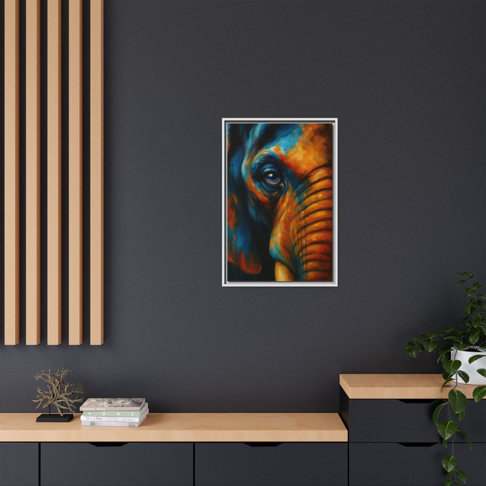Majestic Elephant Gaze