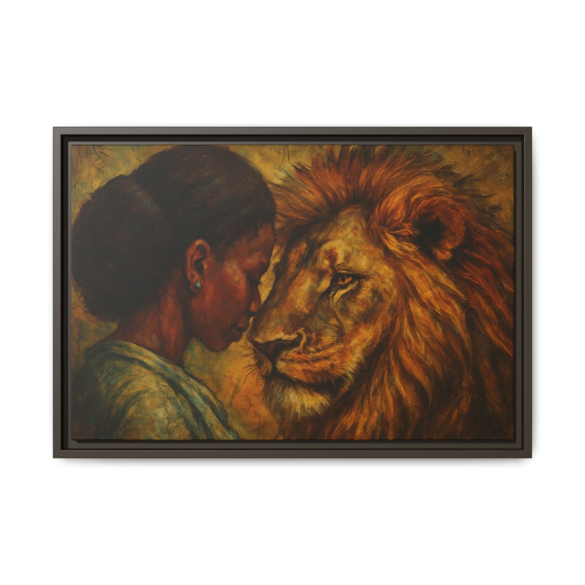 Lion and Woman