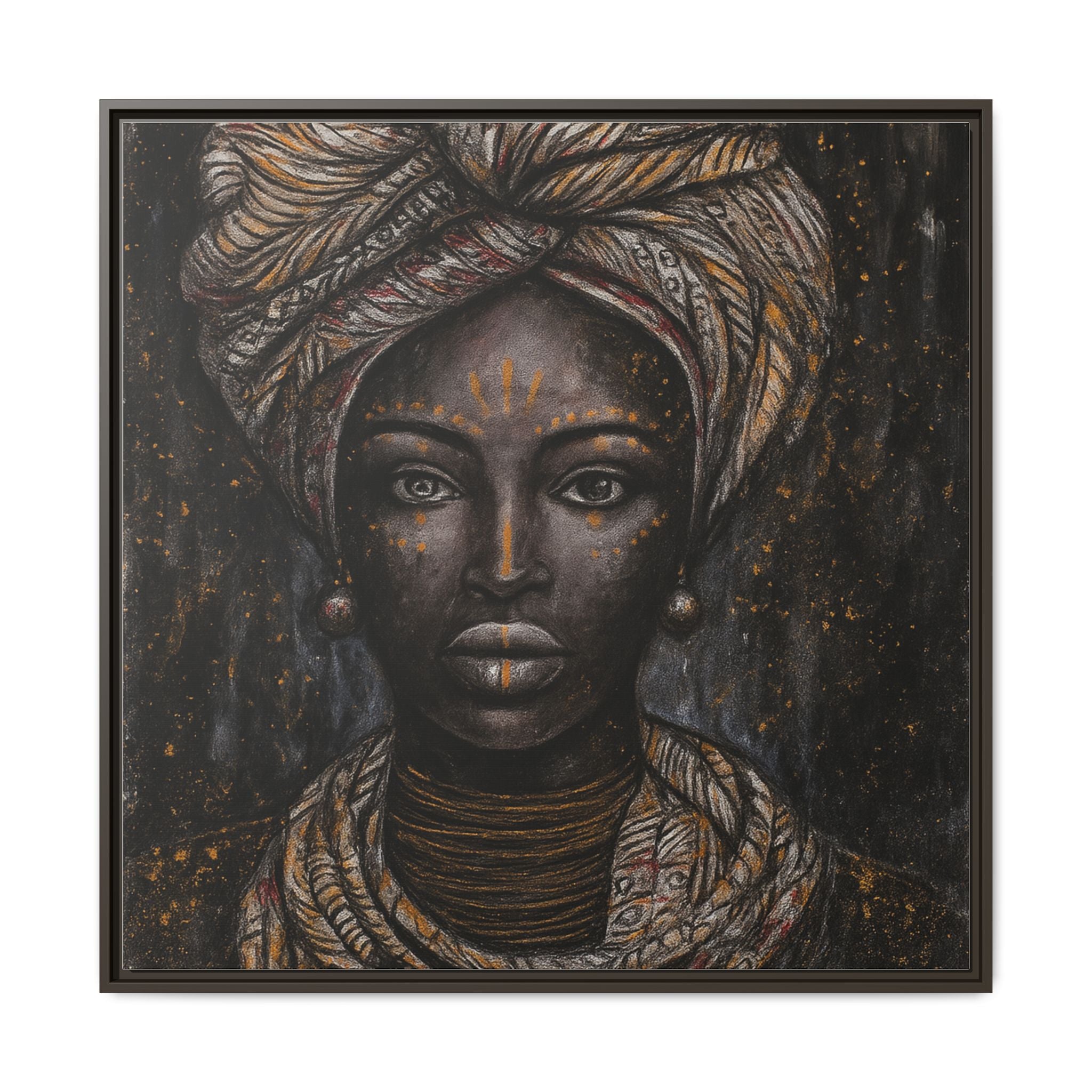 Artistic African Lady