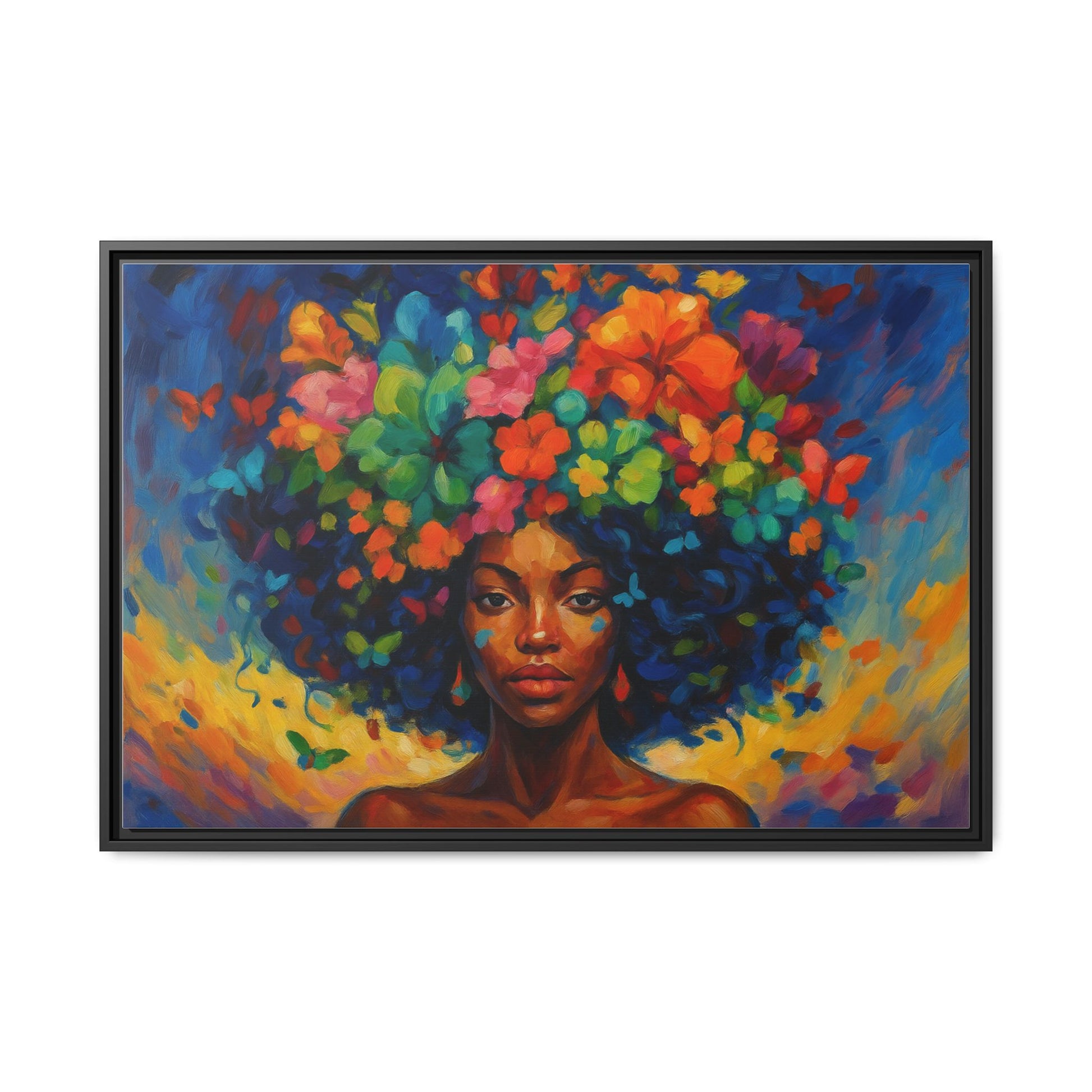 Garden Afro Crown
