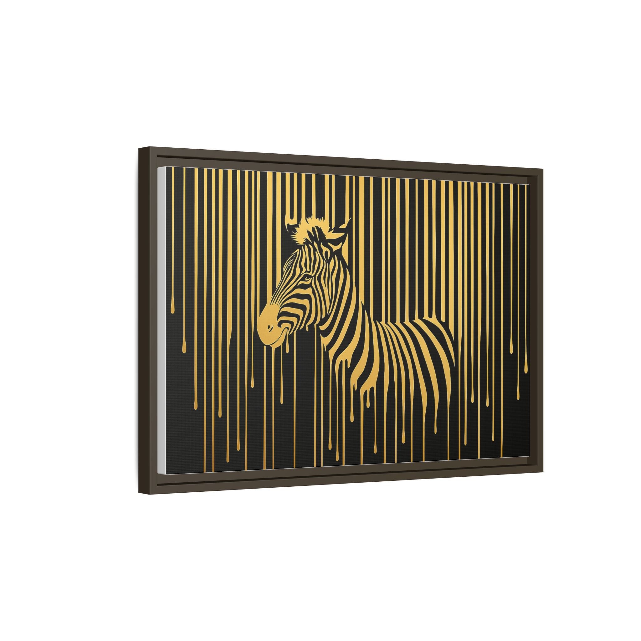 Gold Dripping Zebra