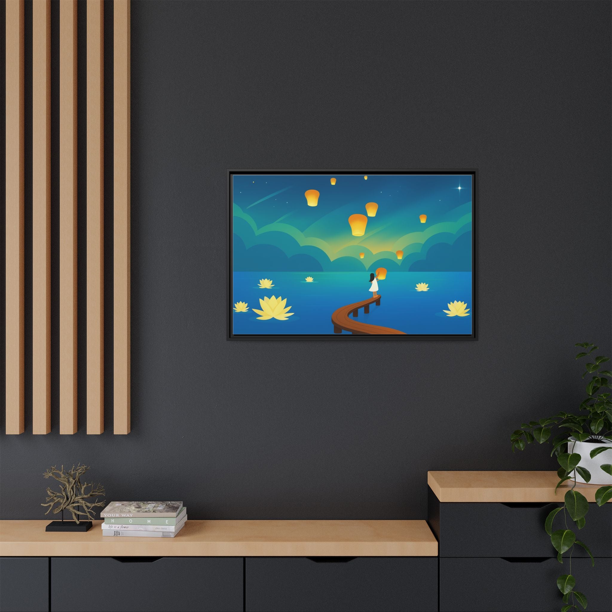 Serene Lantern Dreams