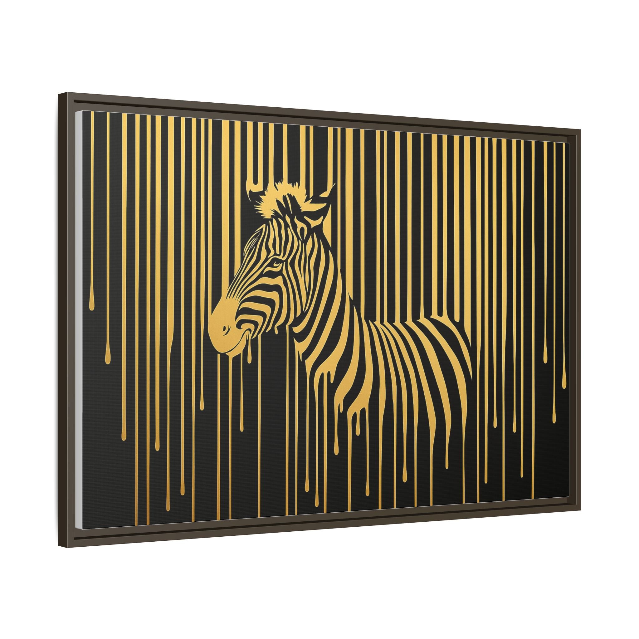 Gold Dripping Zebra