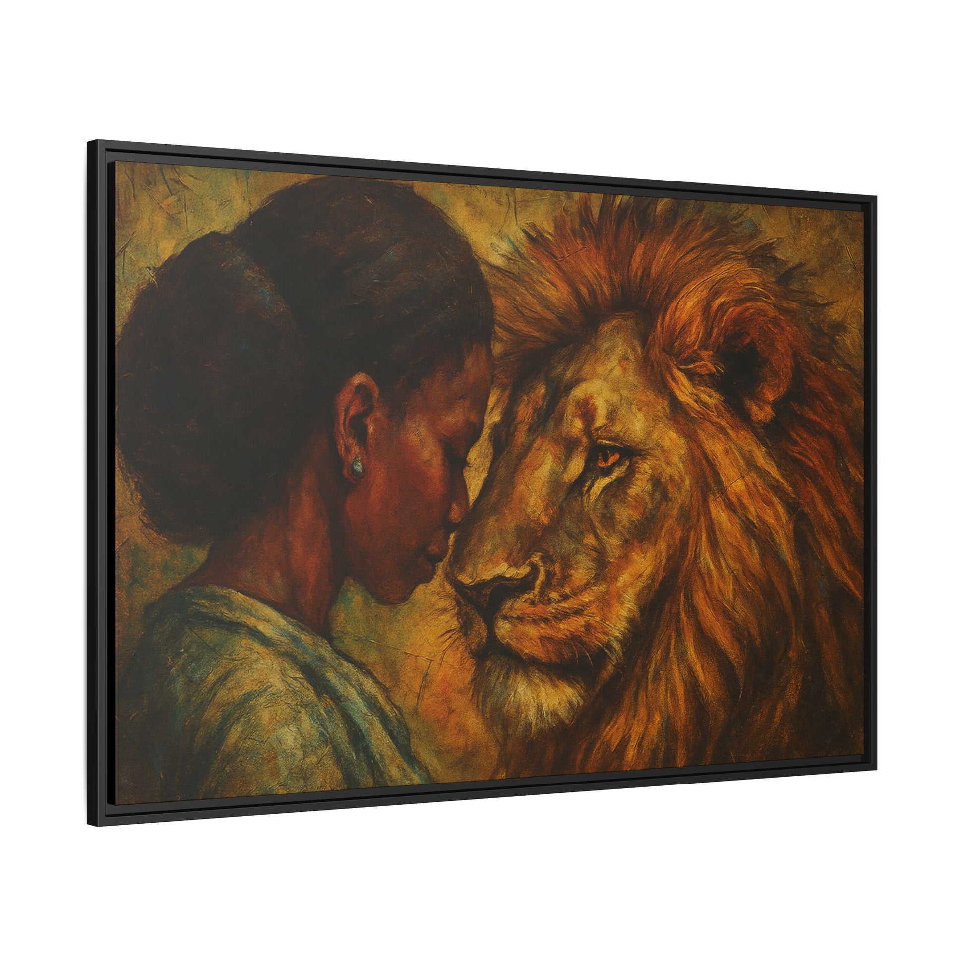 Lion and Woman