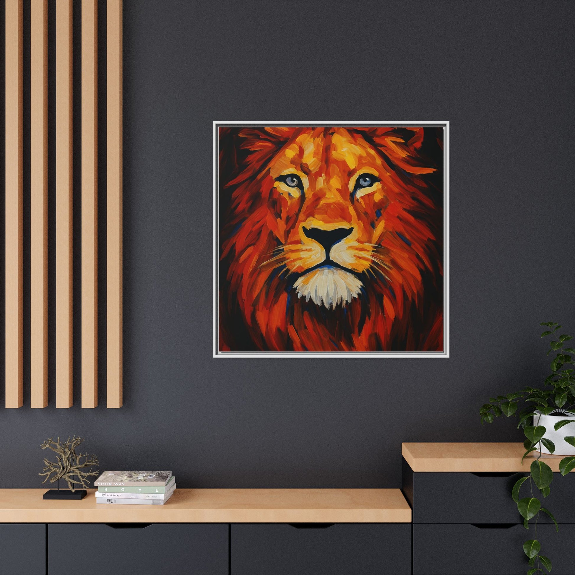 Orange Red Lion 1