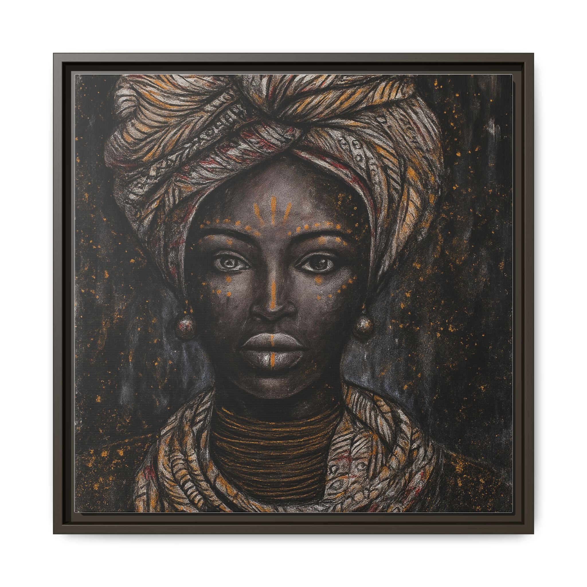 Artistic African Lady
