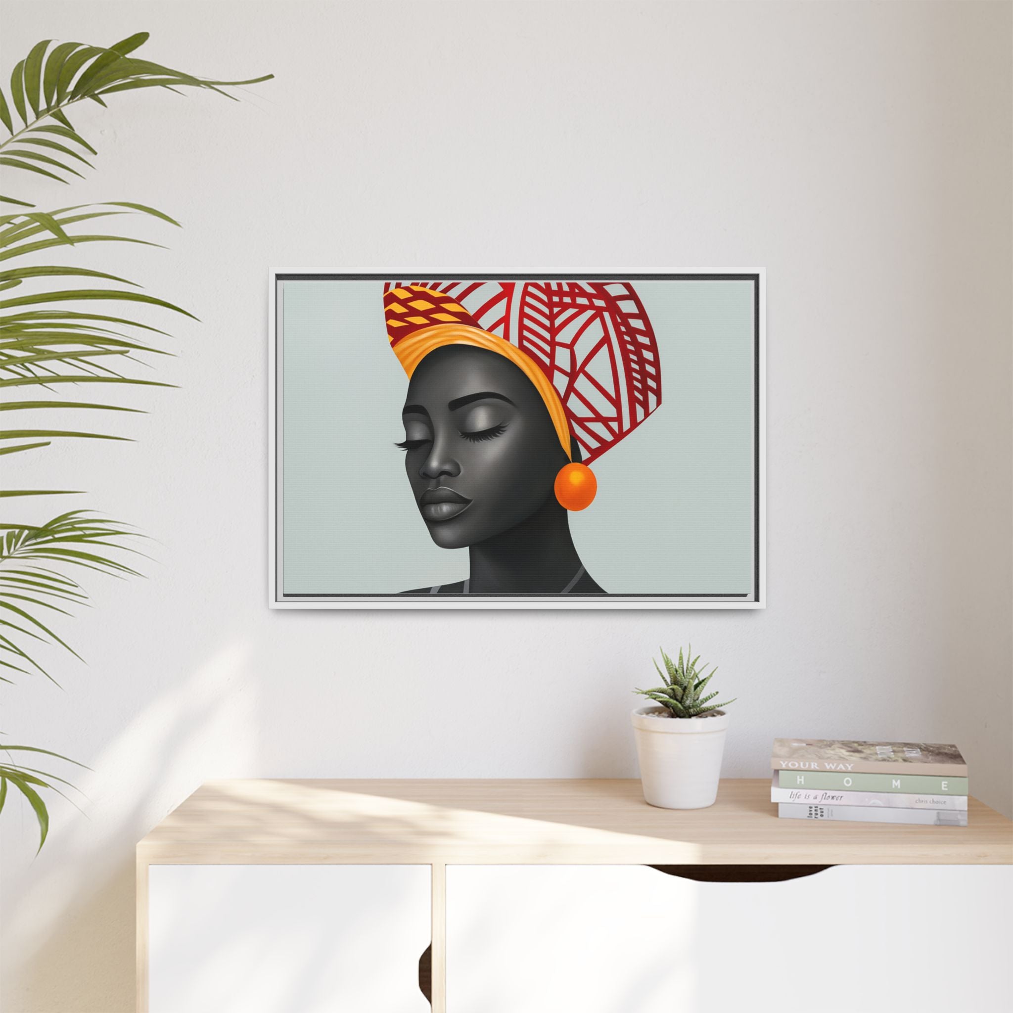 African Woman Humility