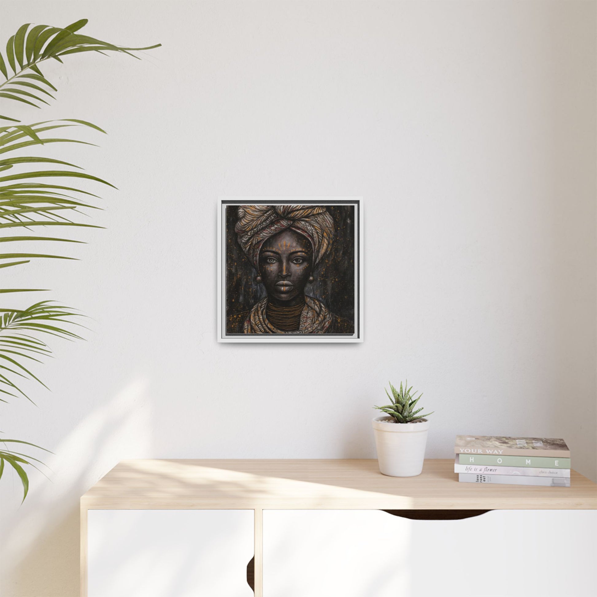 Artistic African Lady