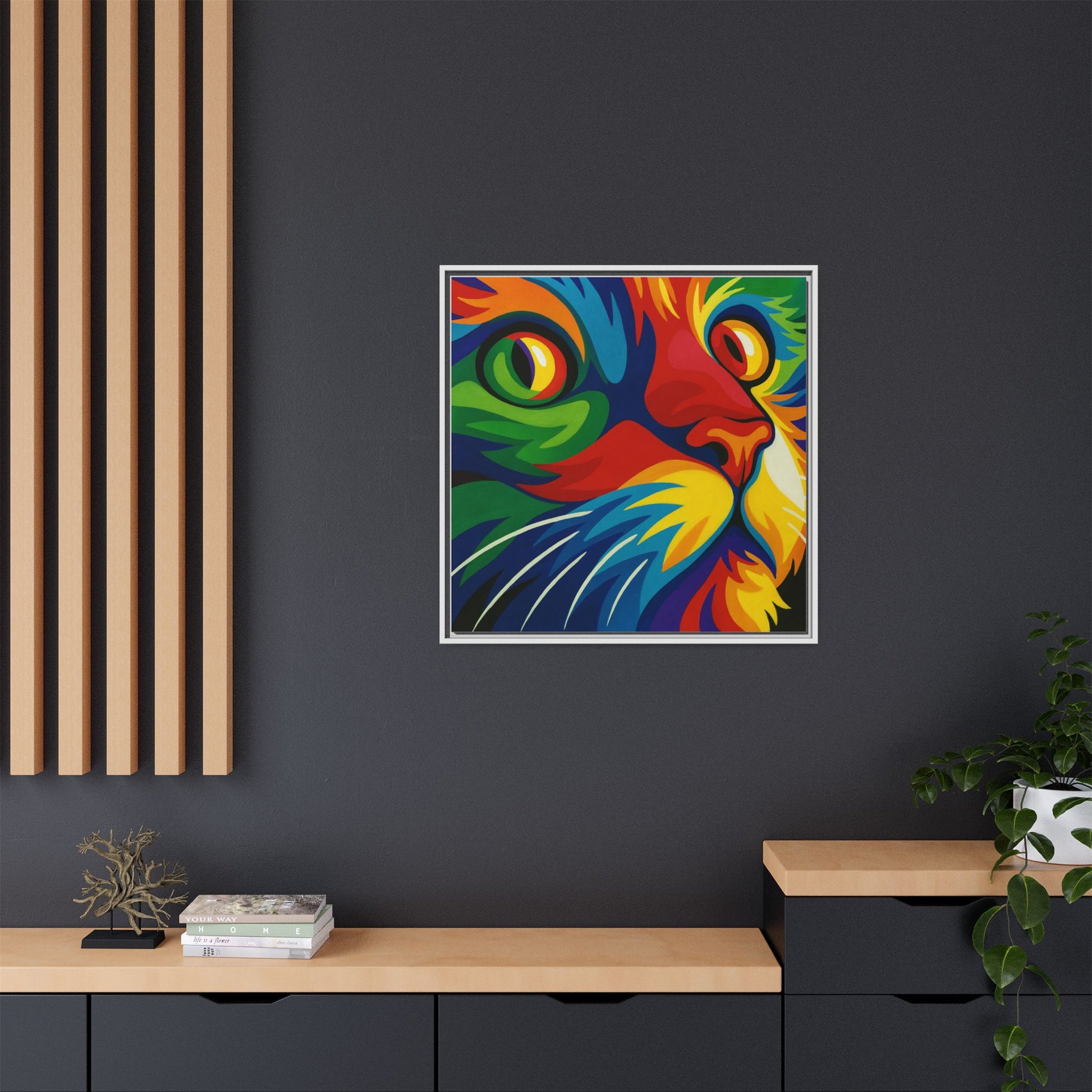 Color Cat Stare