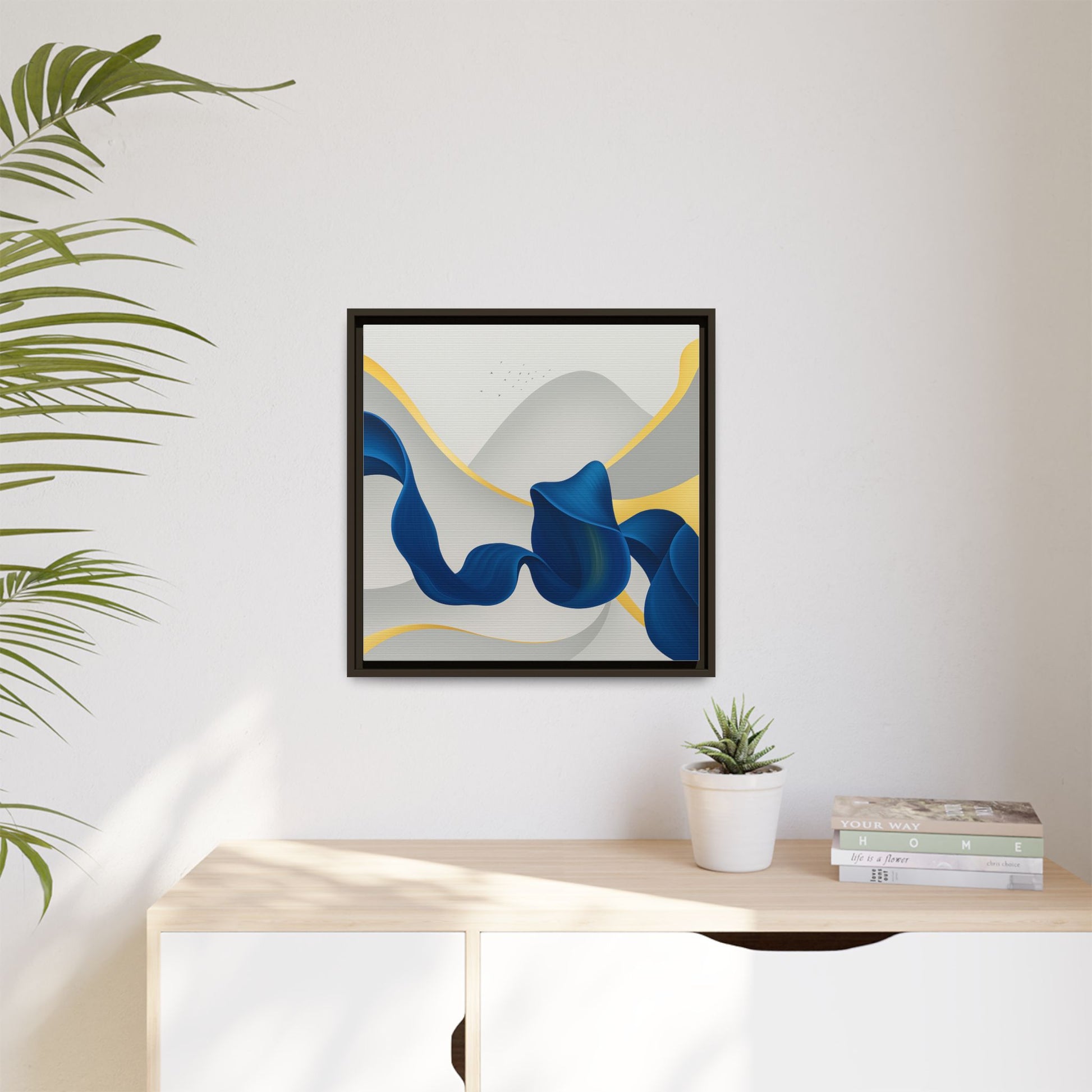 Stylish Blue Twist