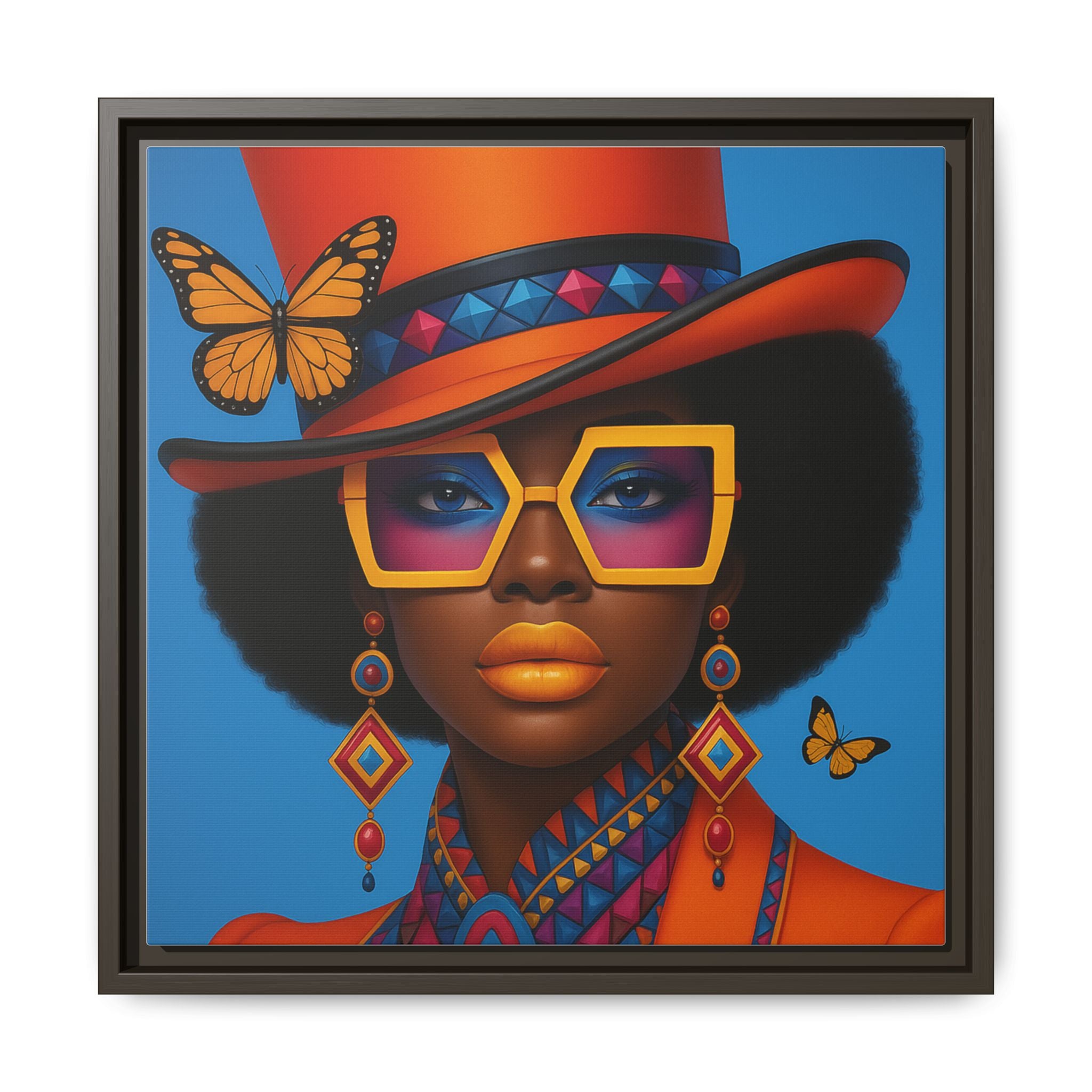 Butterfly Afro Queen