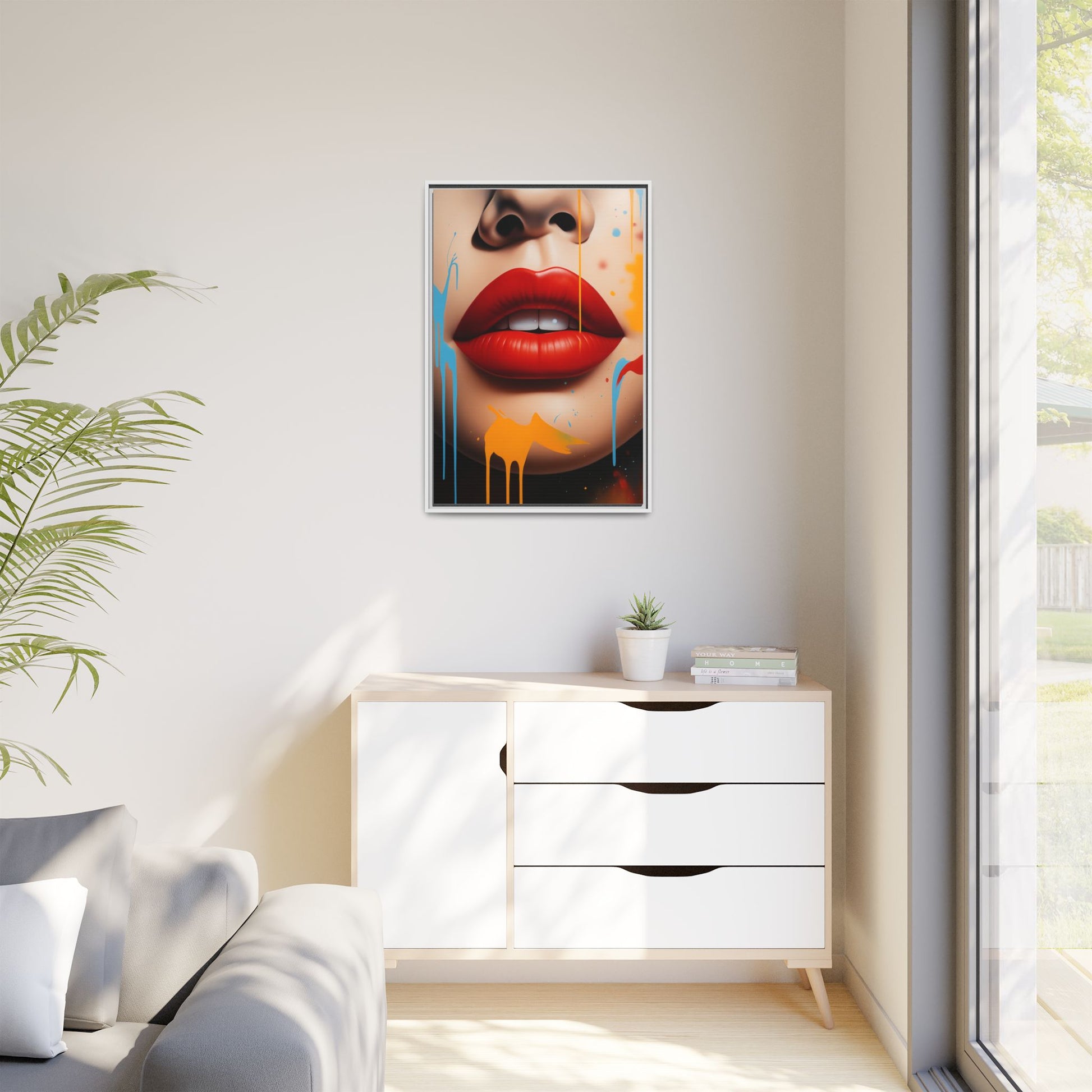 Color Drip Lips