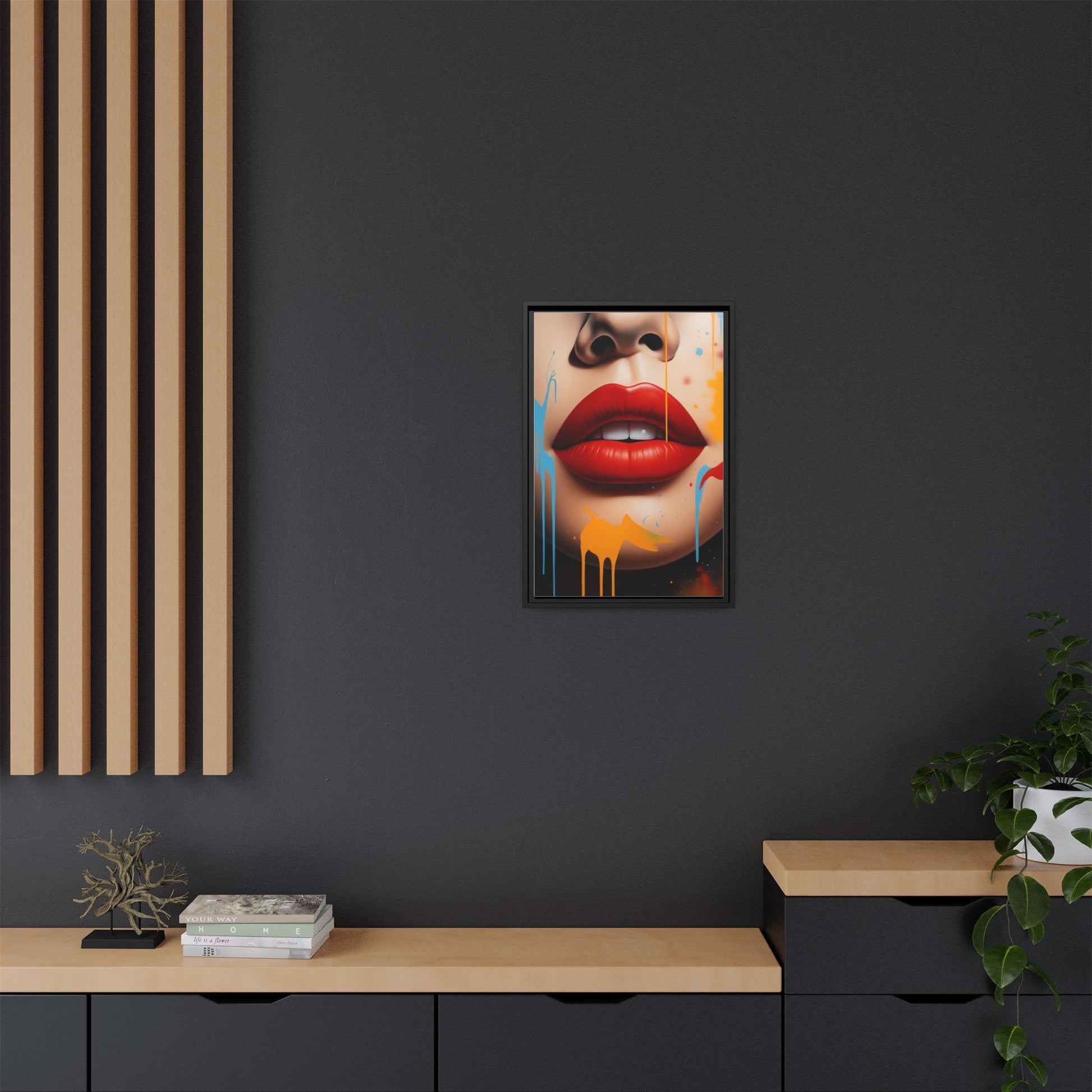 Color Drip Lips