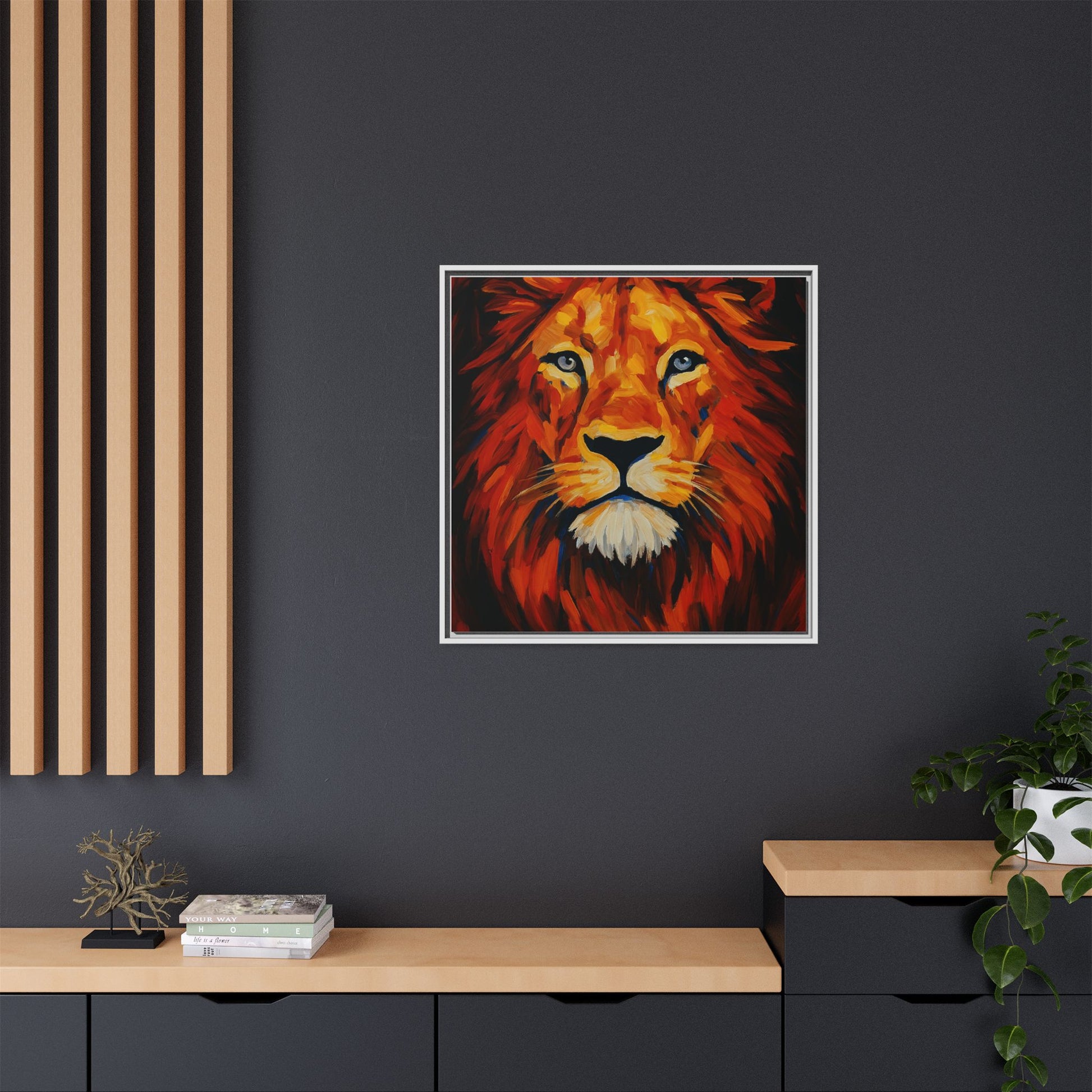 Orange Red Lion 1