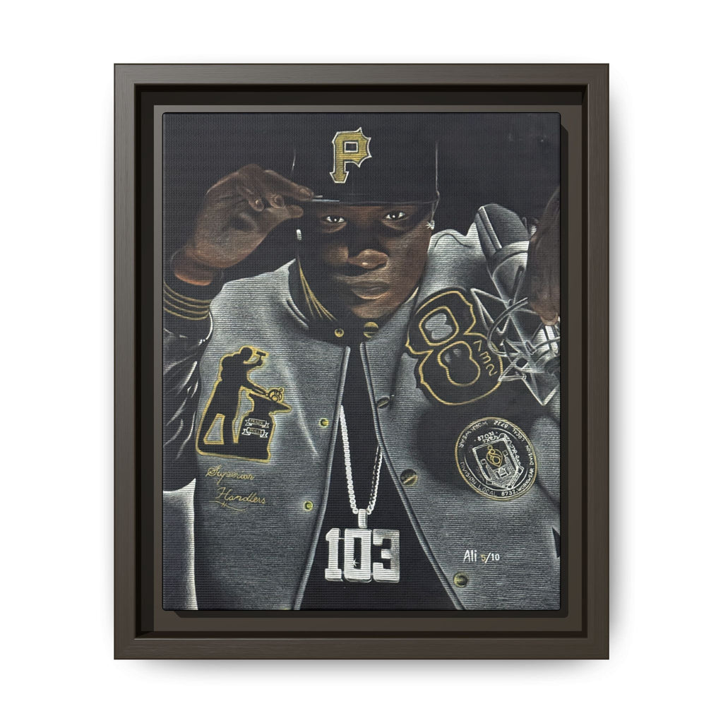 Canvas Looking in the Mirror Wall Art