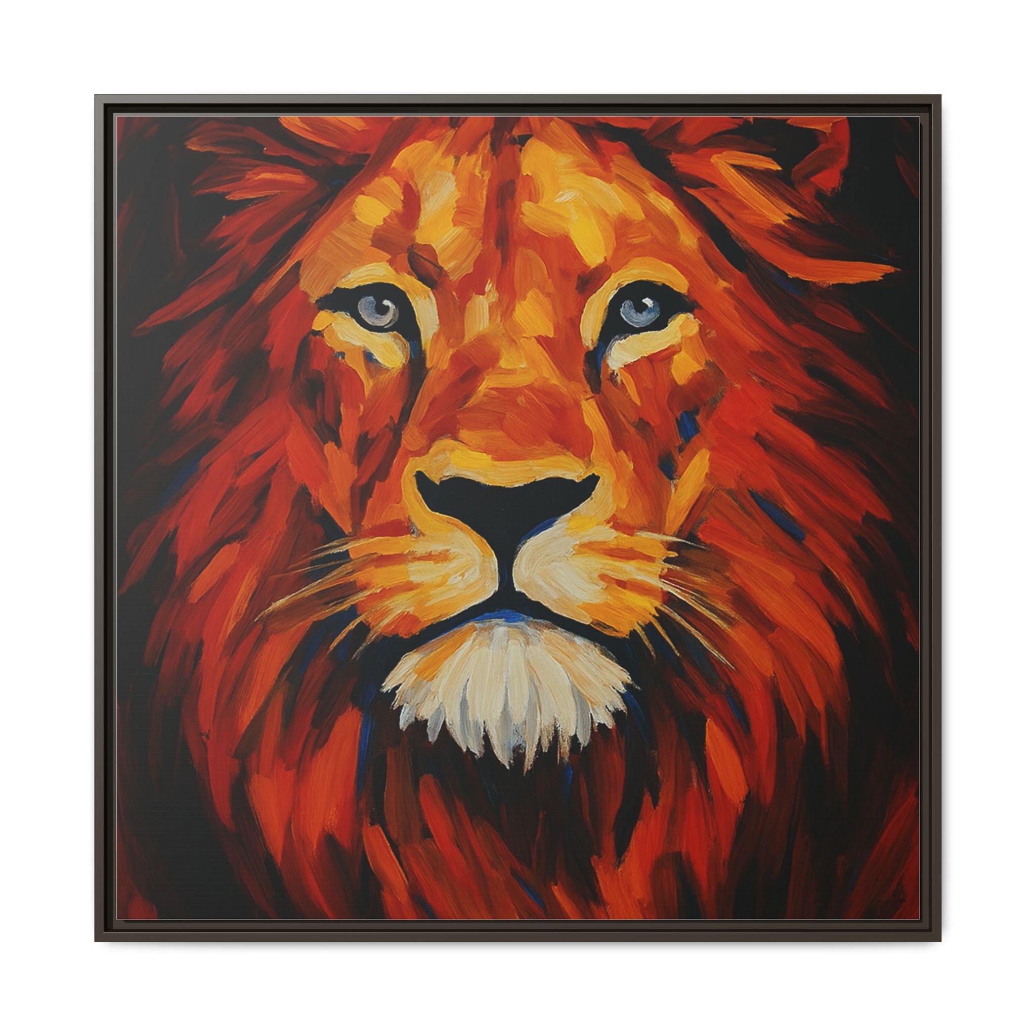 Orange Red Lion 1