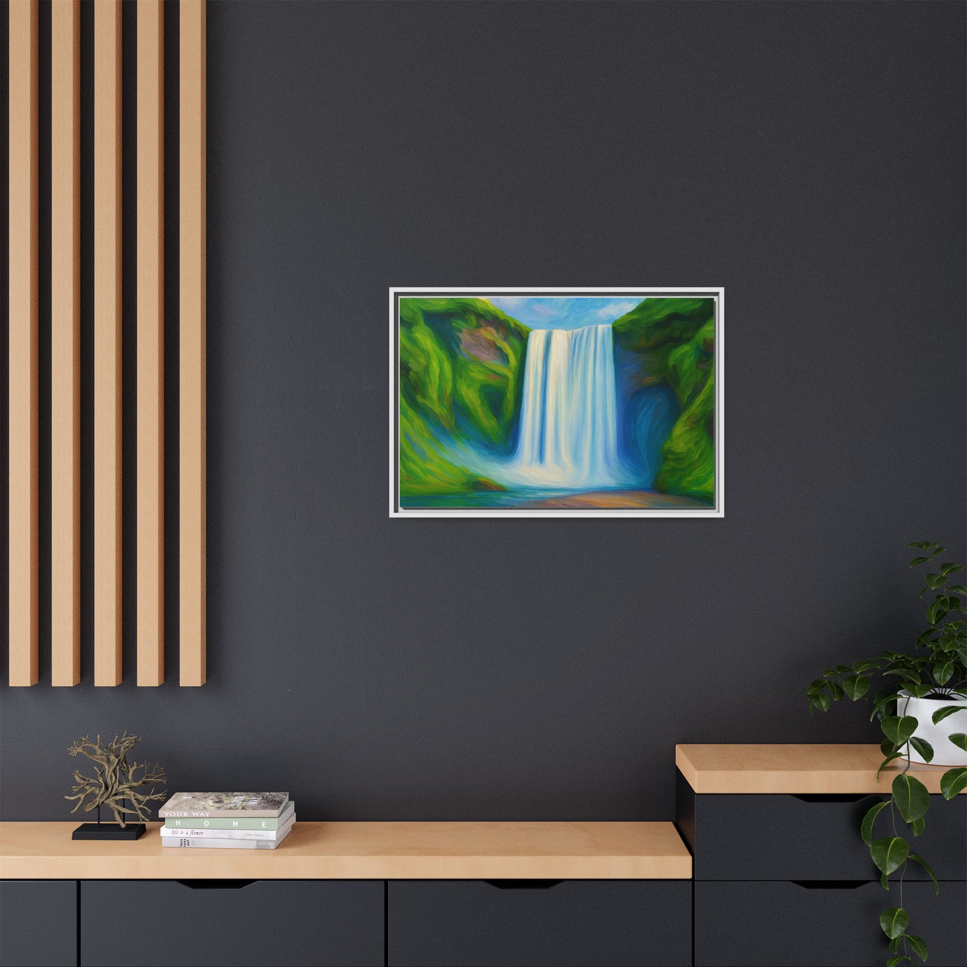 Serene Waterfall 1
