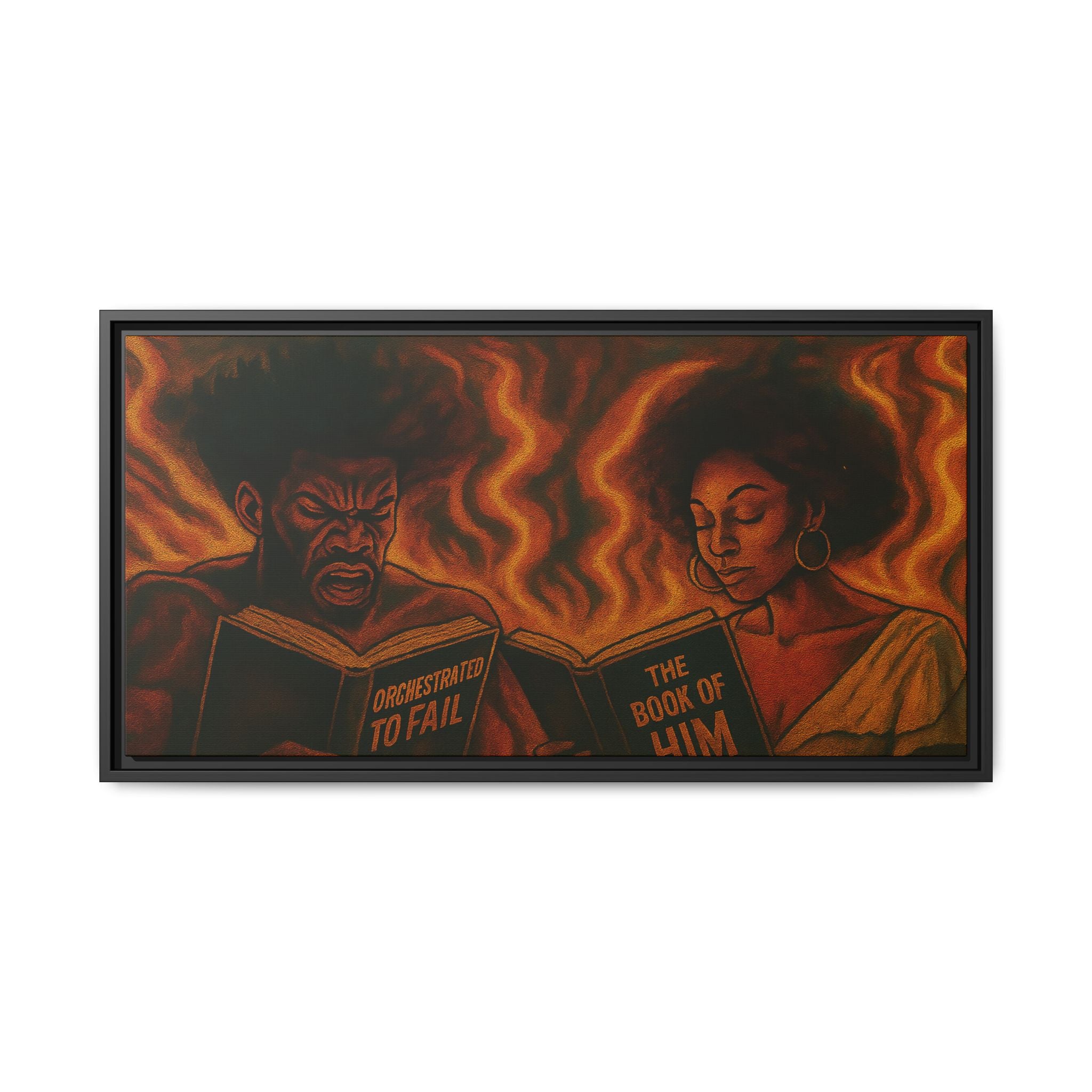 Colorful Motivational Wall Art, Inspirational Home Decor, Black Art Print, Gift for Parents, Empowerment Artwork, Framed Canvas