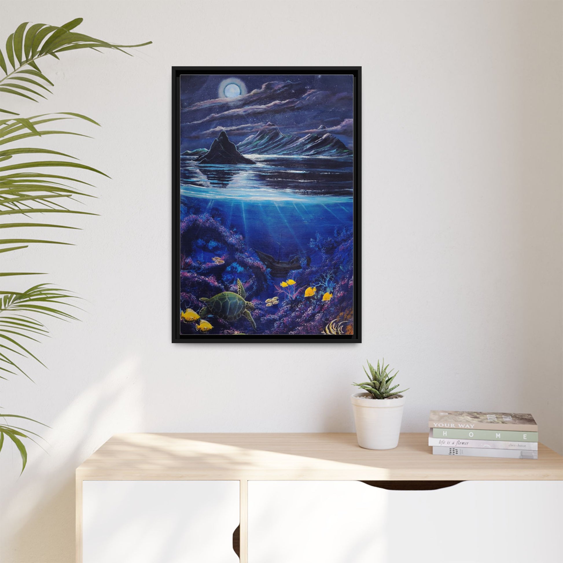 Dark Underwater Serenity