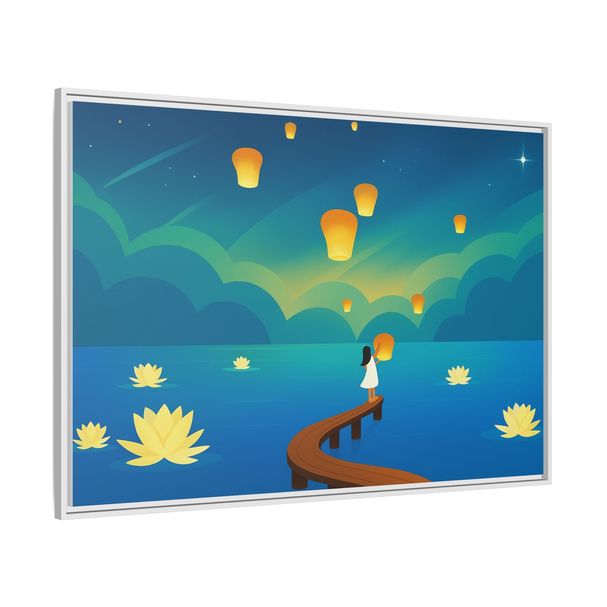 Serene Lantern Dreams