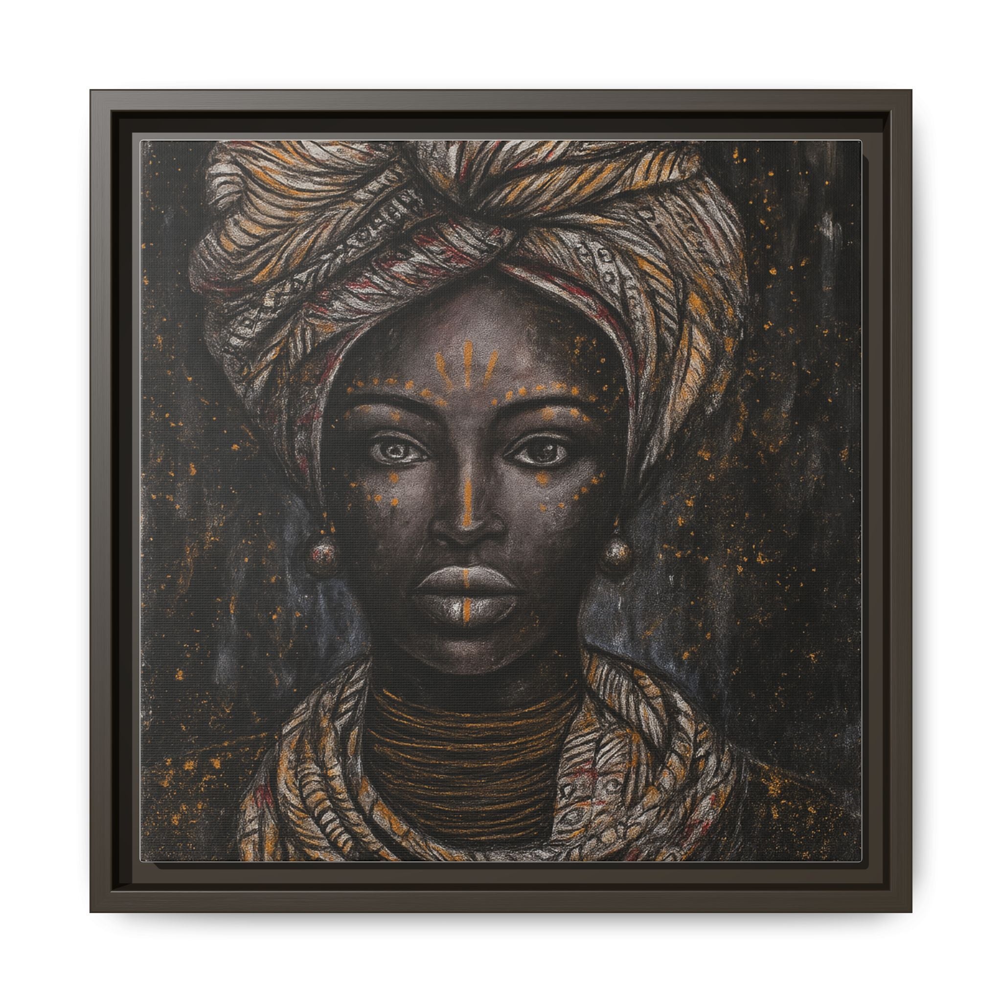 Artistic African Lady