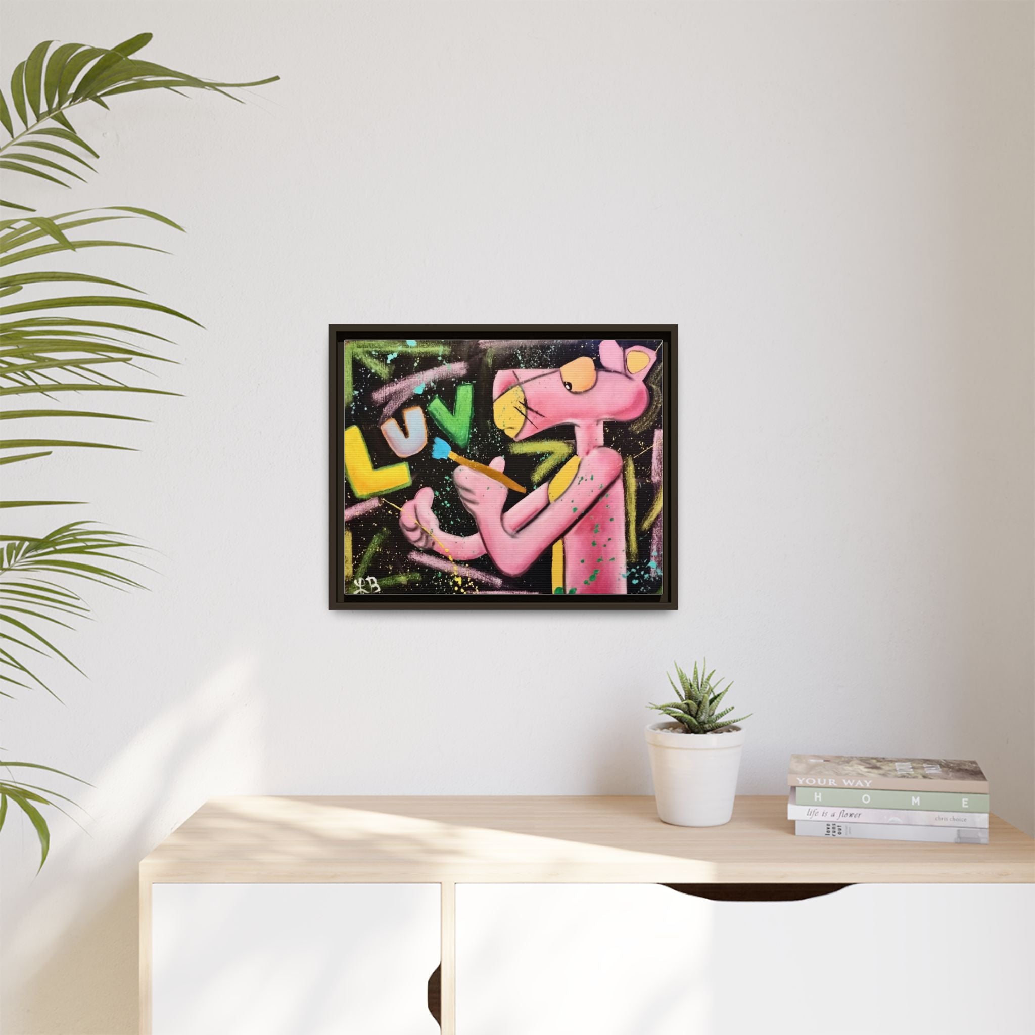 Luv Pink Panther Graffiti