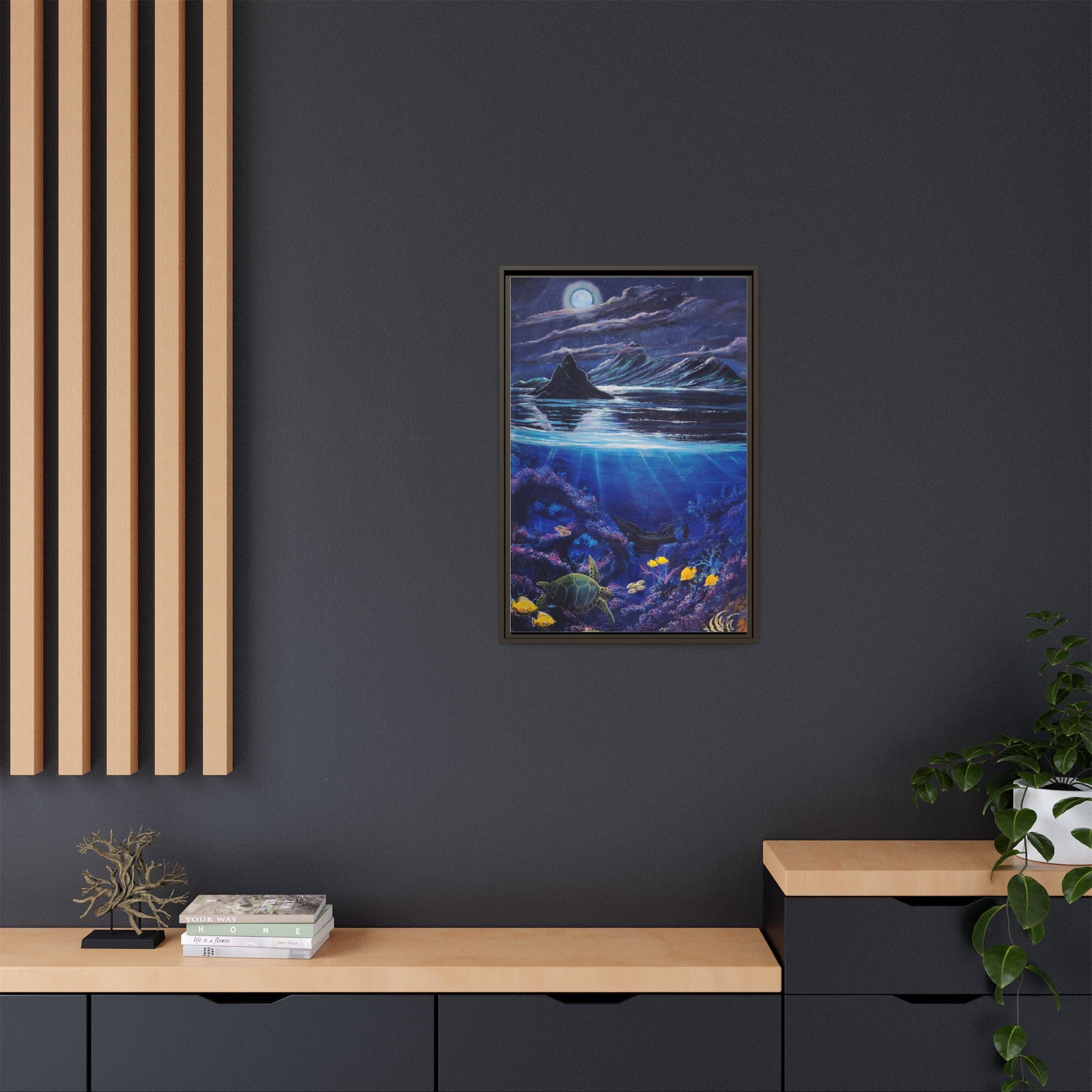 Dark Underwater Serenity