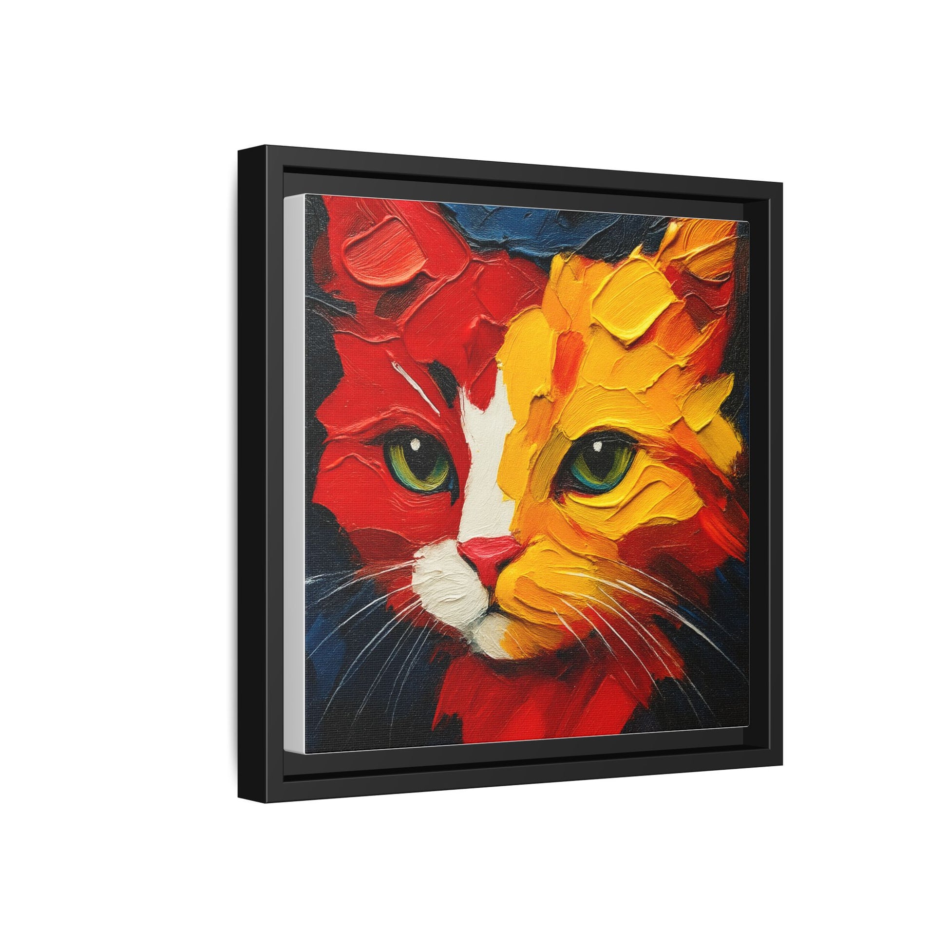 Whiskers in Red & Gold