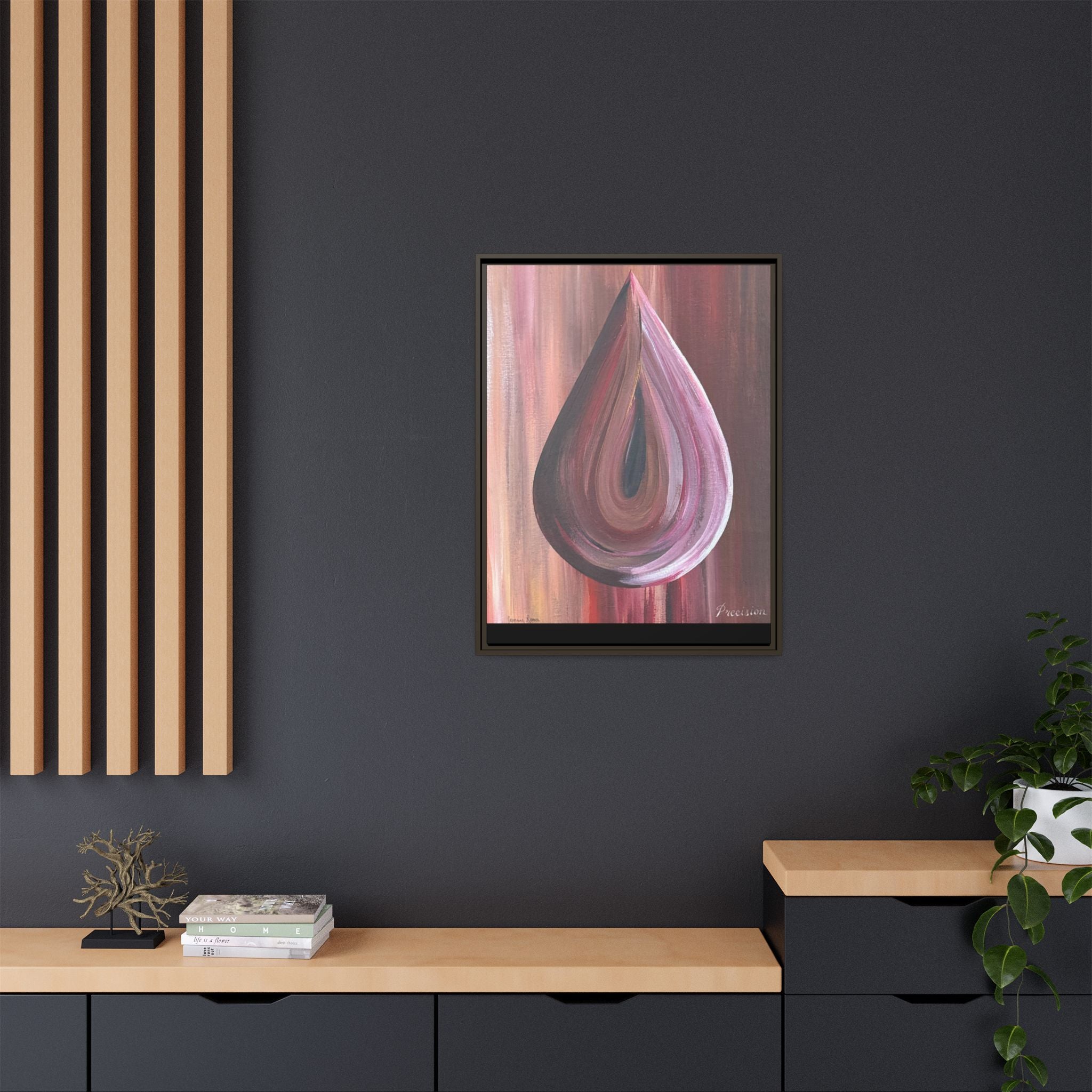 Canvas Art: Purple Rain