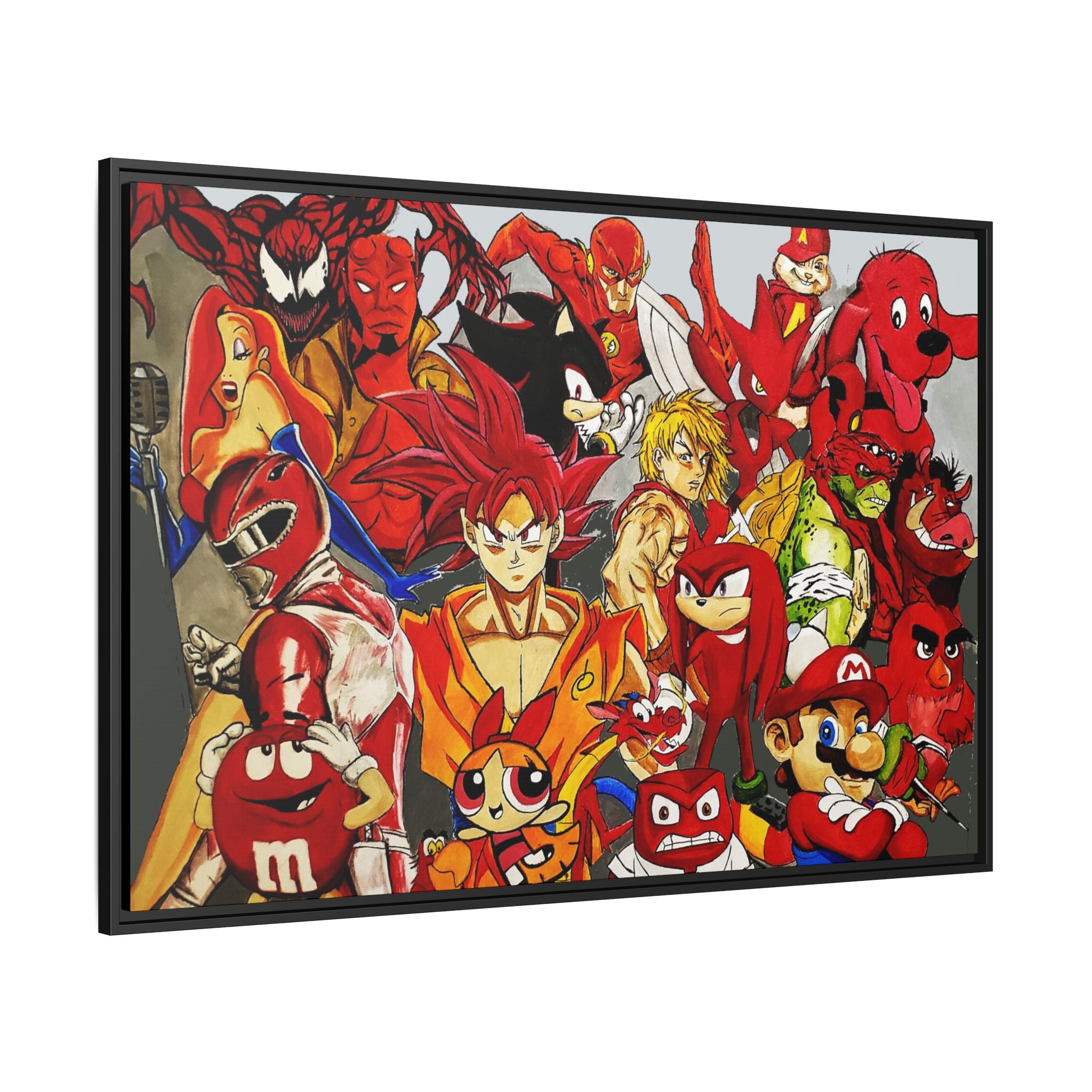 Red Childhood Characters