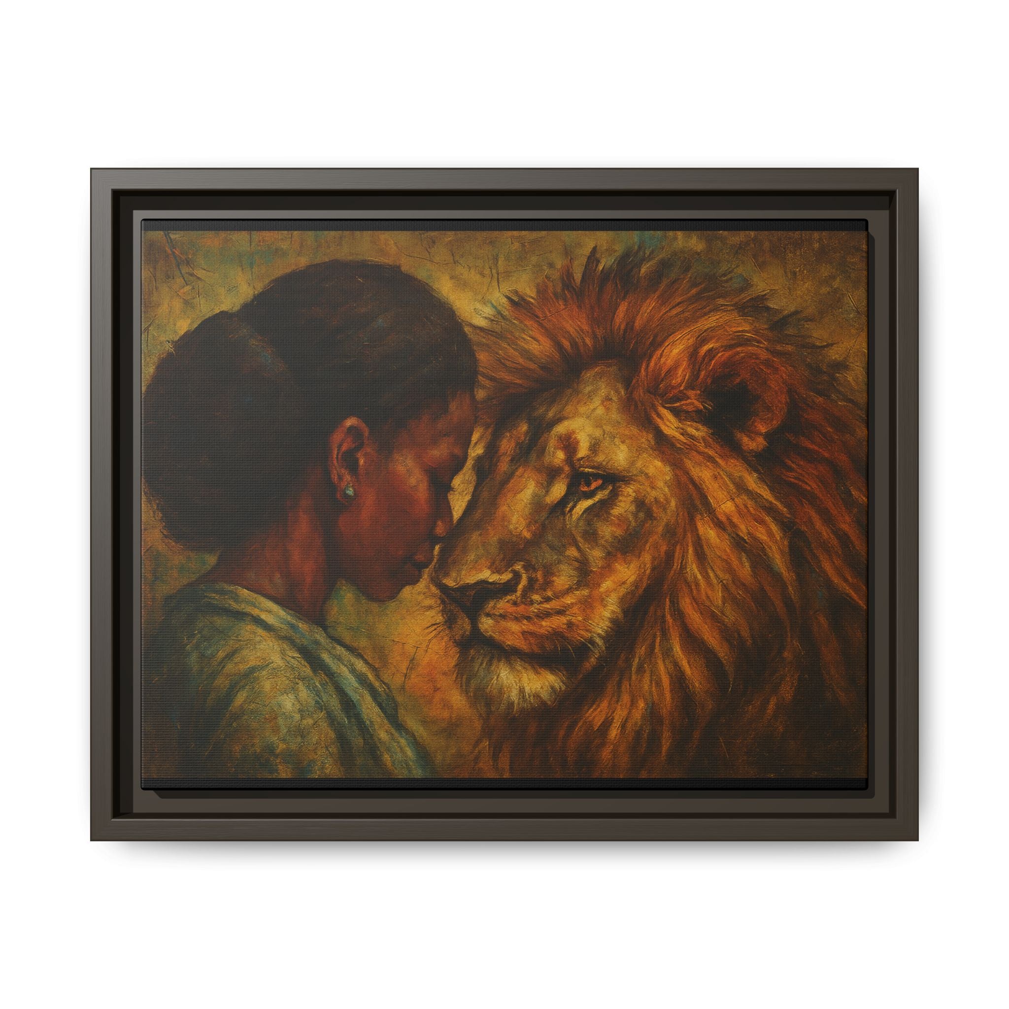 Lion and Woman