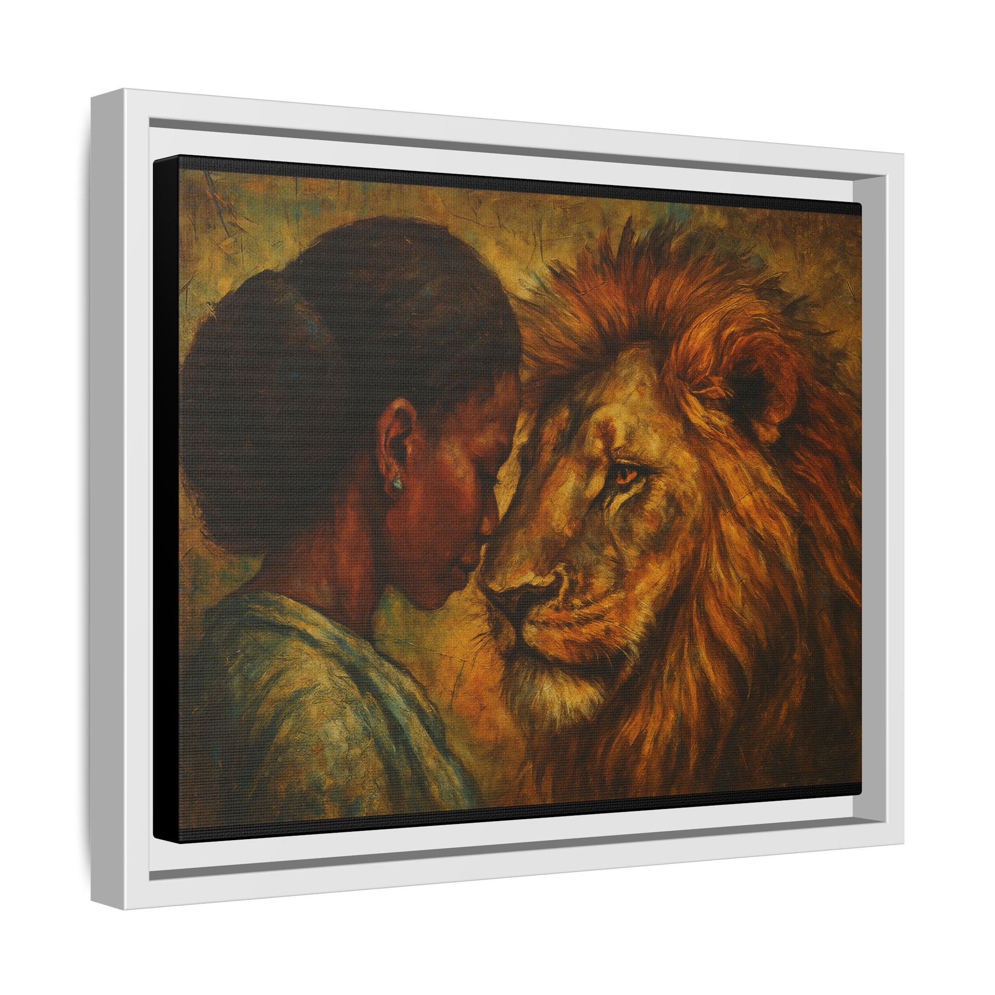 Lion and Woman