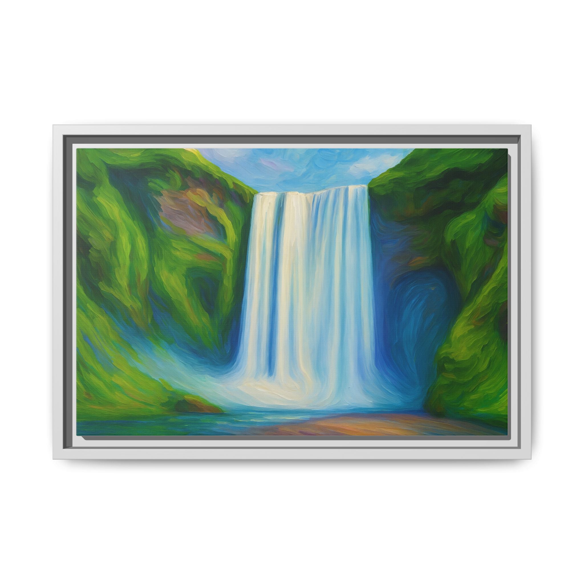 Serene Waterfall 1