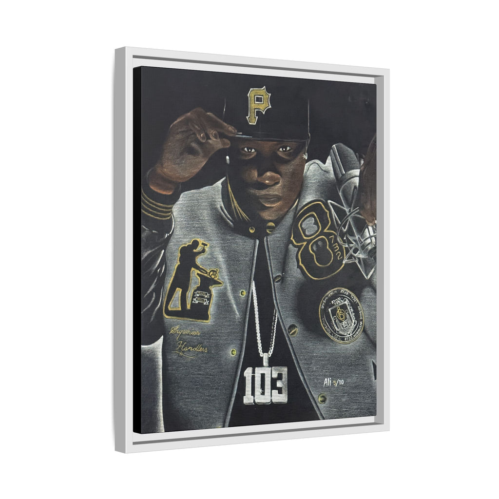 Canvas Looking in the Mirror Wall Art