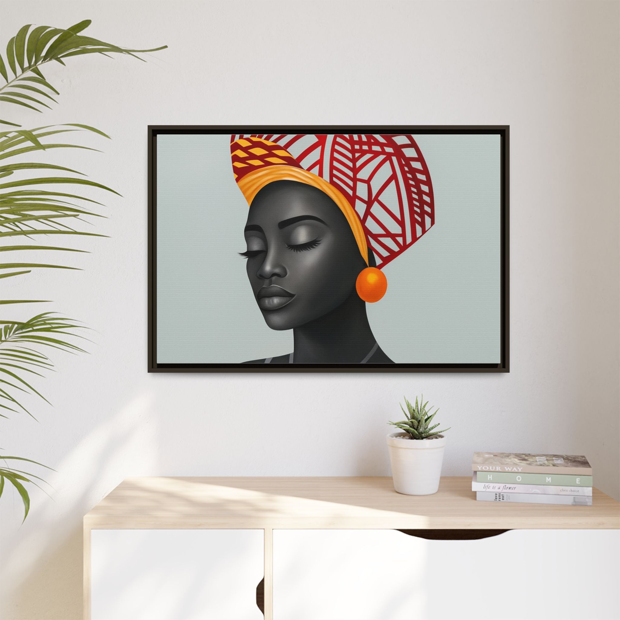 African Woman Humility