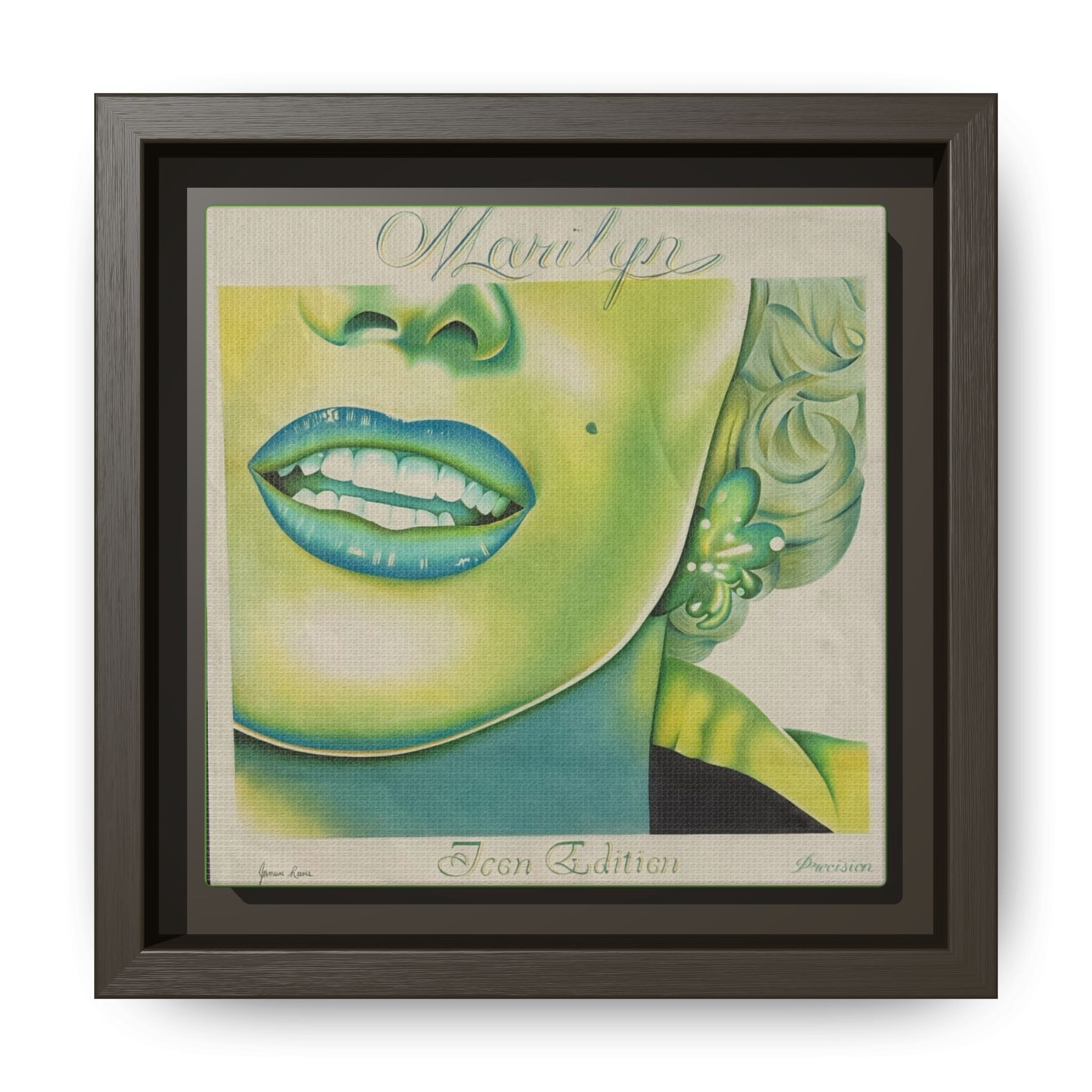 Canvas Wall Art - Green Glamor