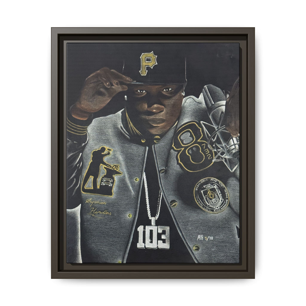 Canvas Looking in the Mirror Wall Art