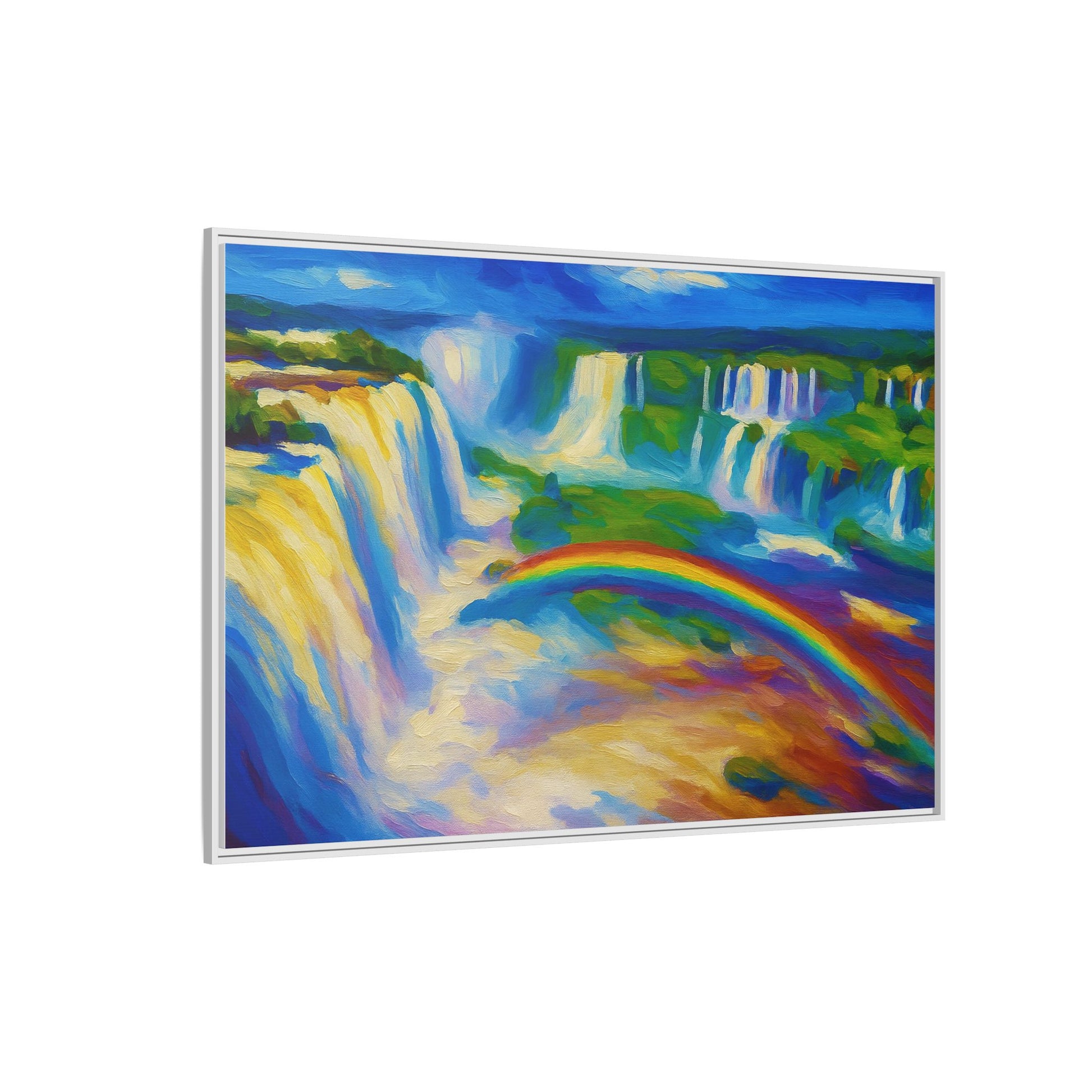 Waterfall Rainbow Splash