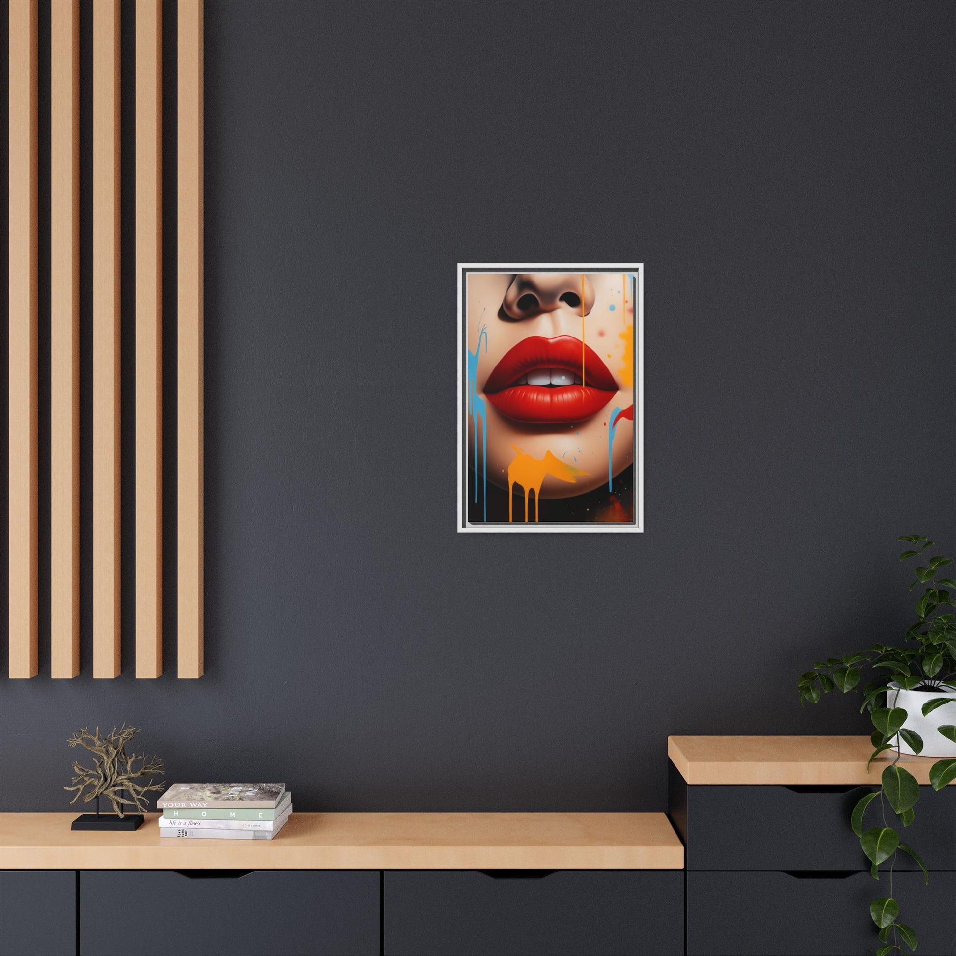 Color Drip Lips