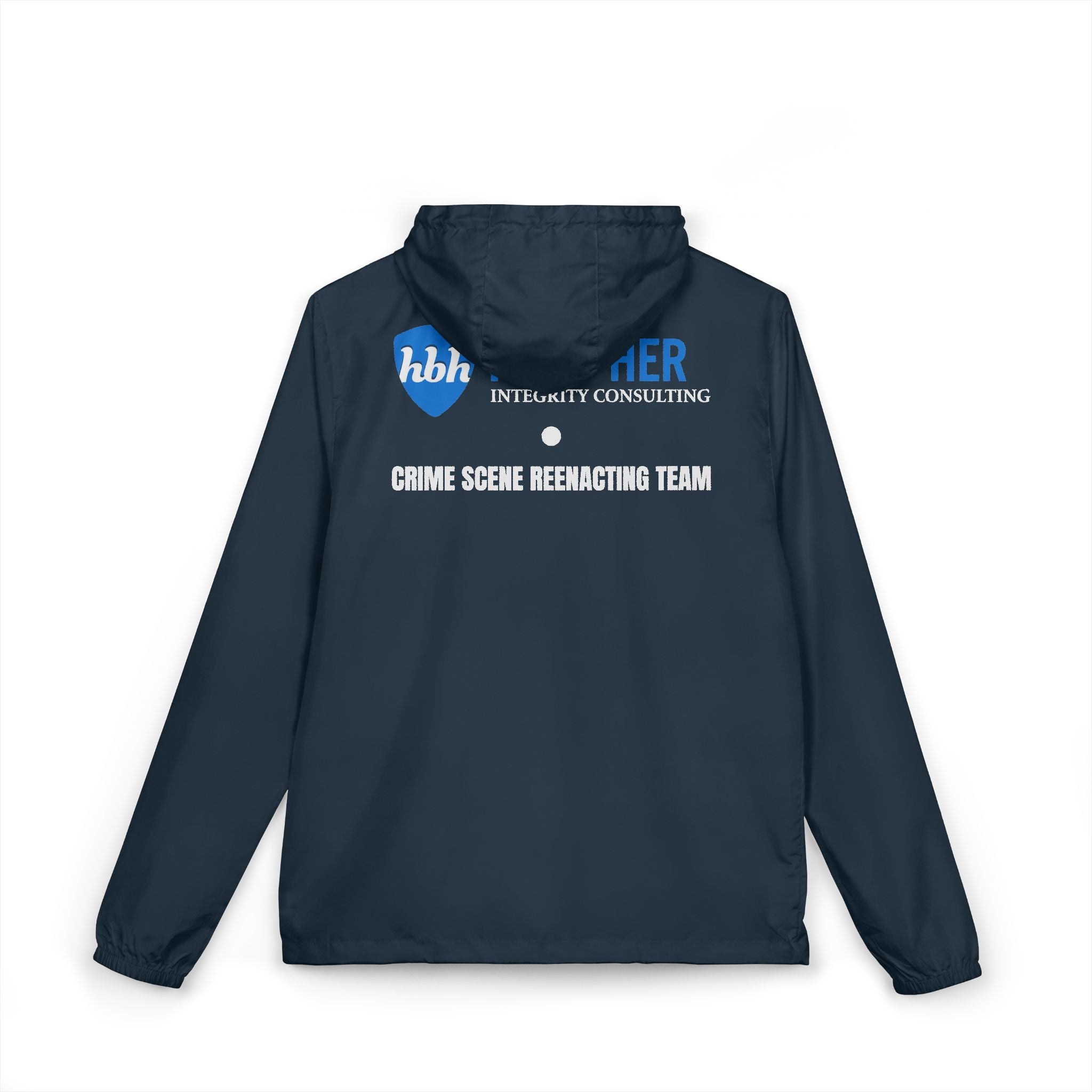 HBHIC Jacket — Blue ‘hbh’ Shield Logo Integrity Consulting Team Shell