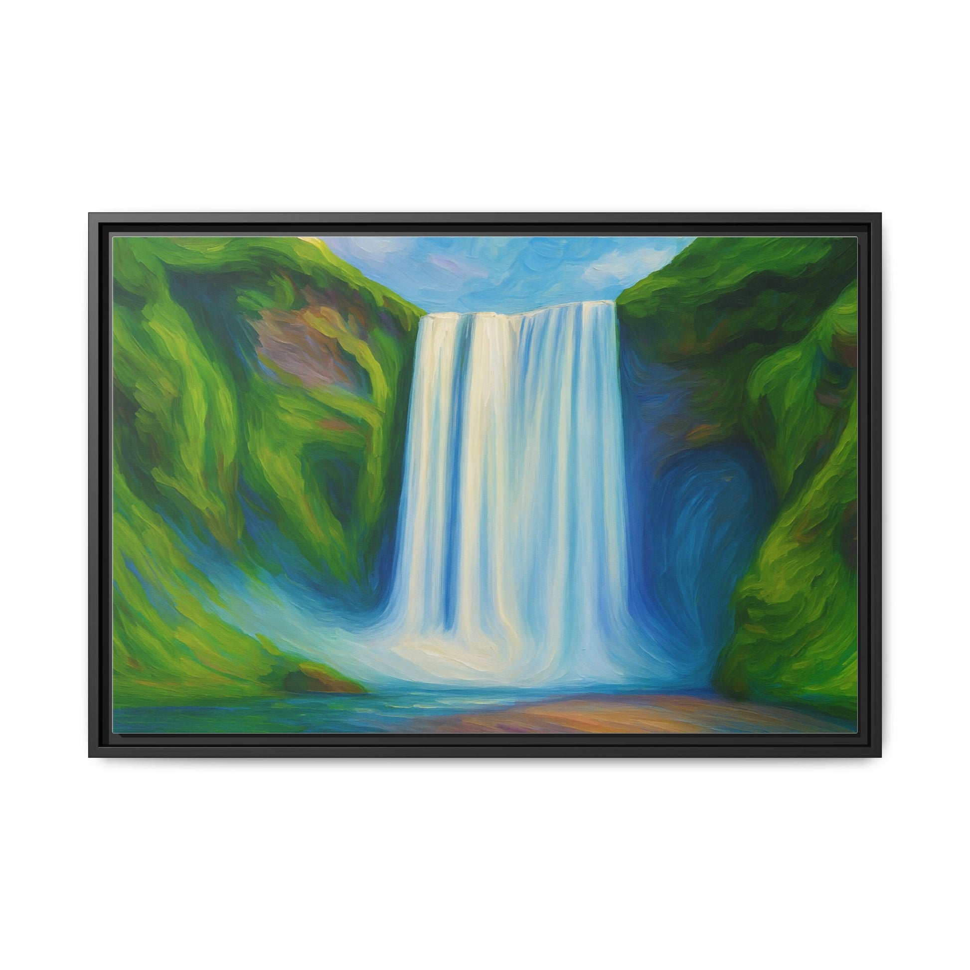 Serene Waterfall 1