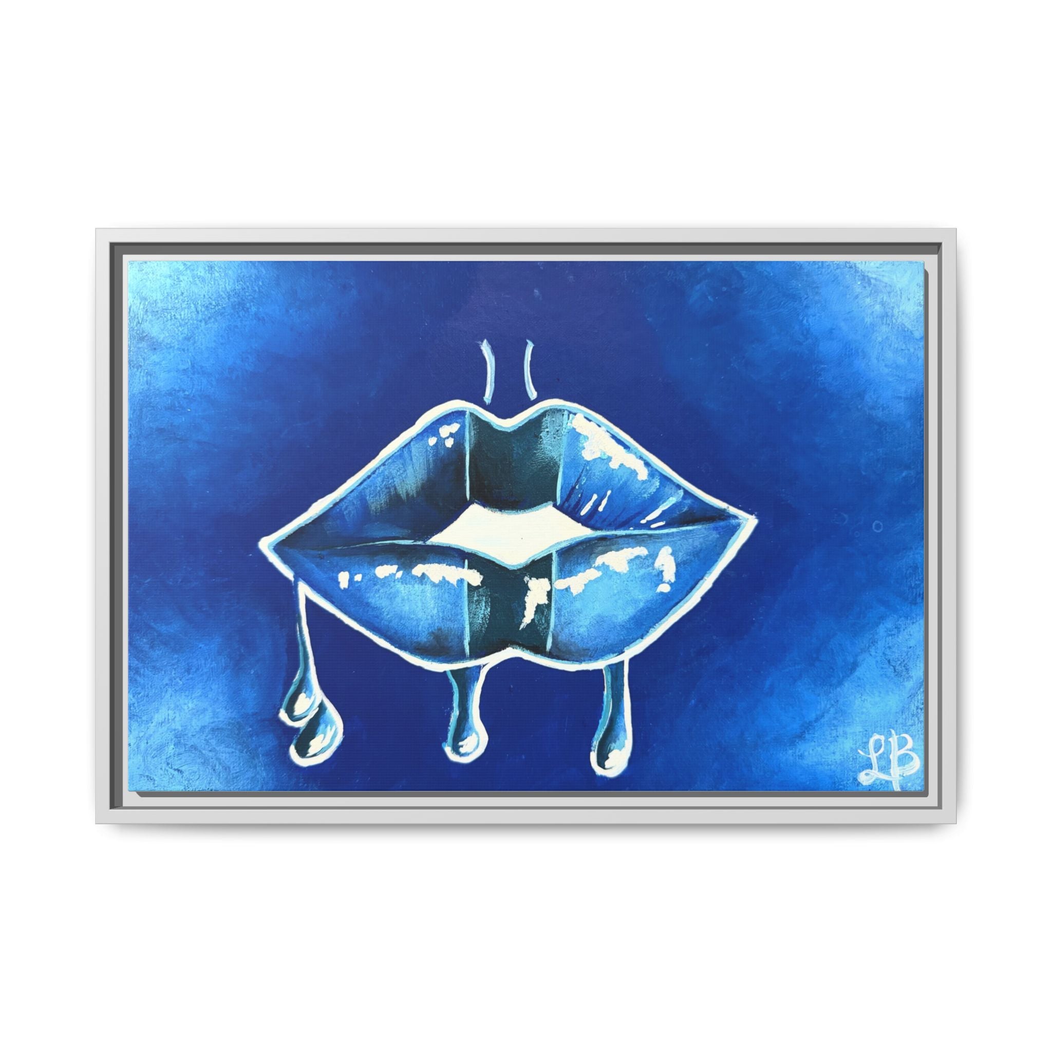 Blue Lips Drip