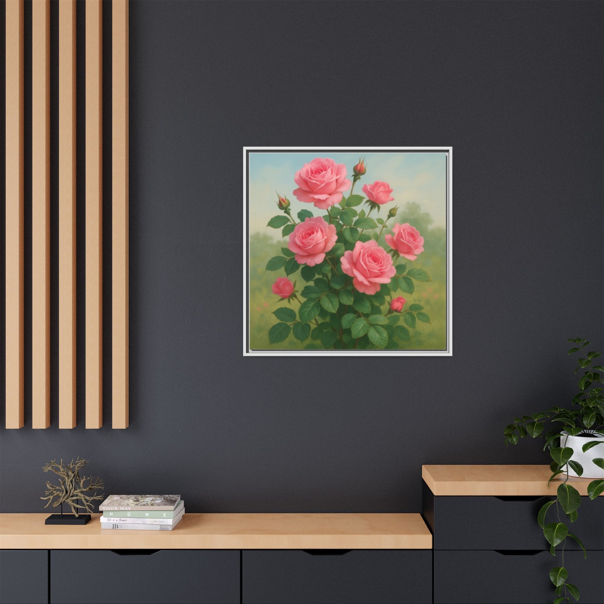 Pink Flower Bush